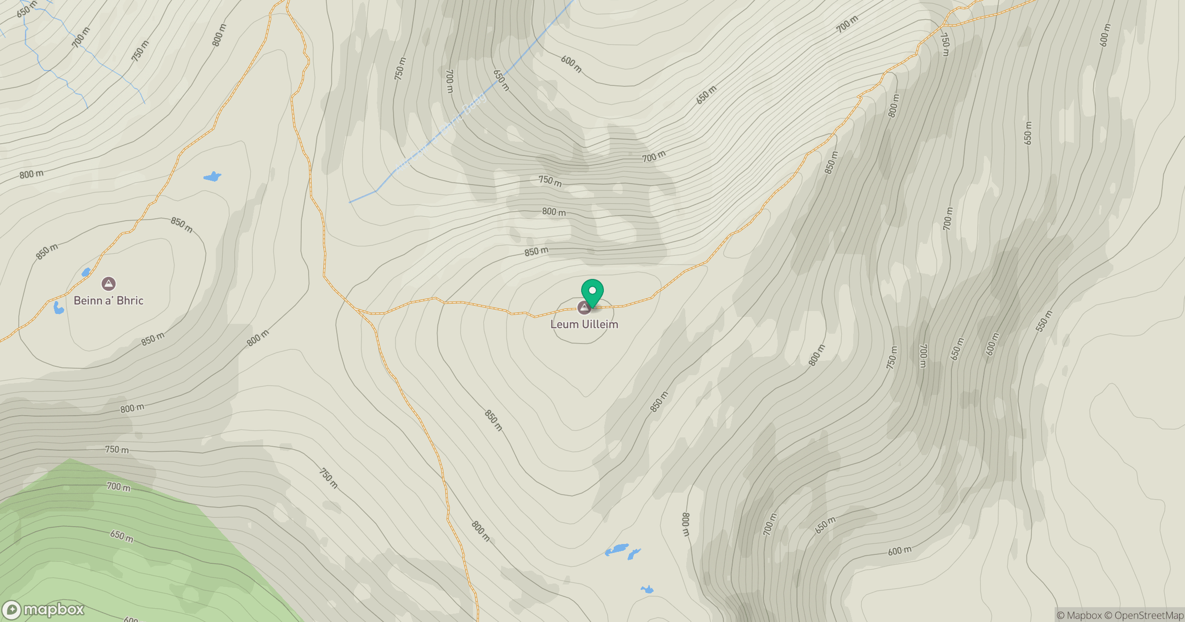 Leum Uilleim location map