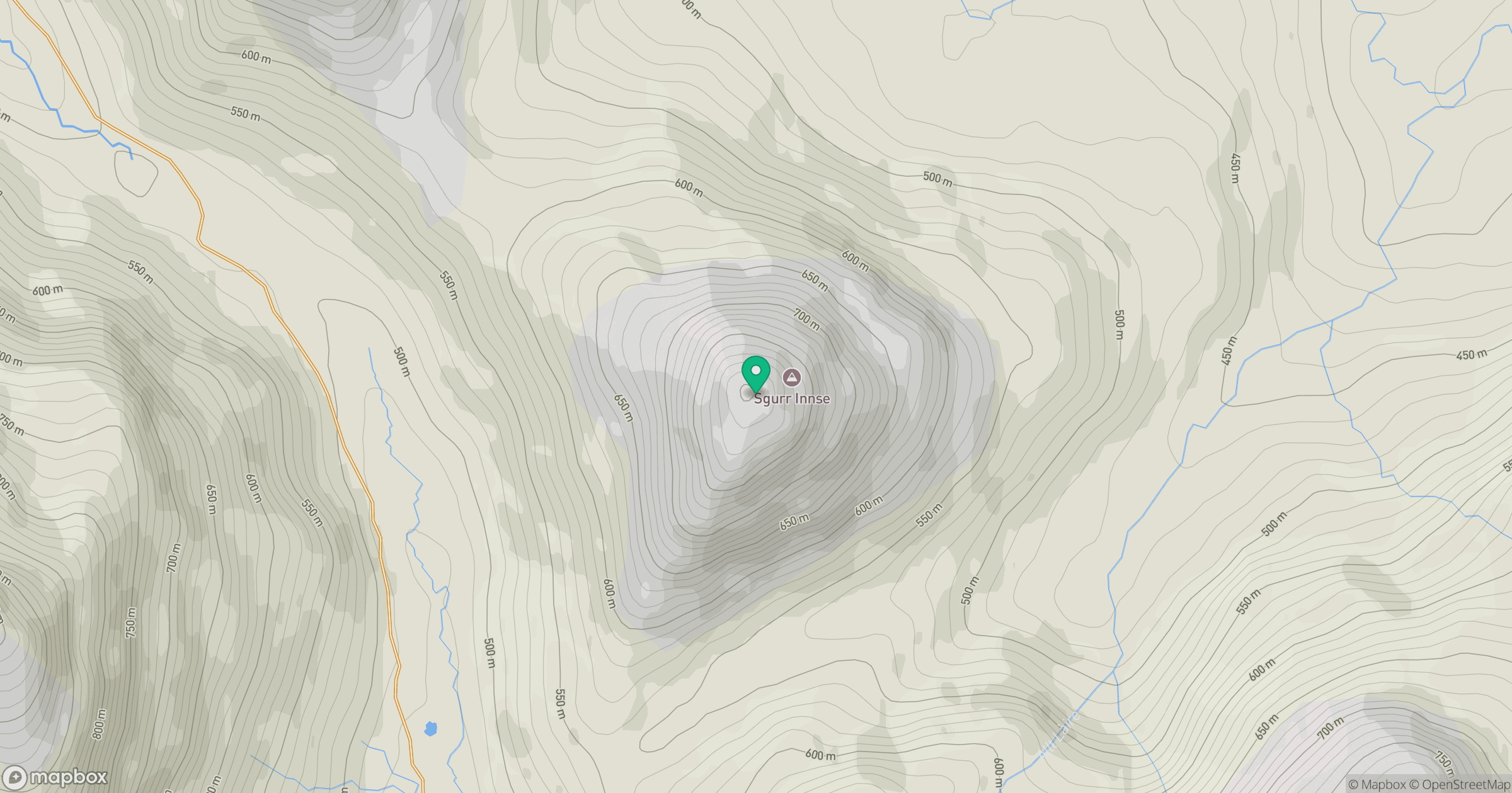 Sgurr Innse location map