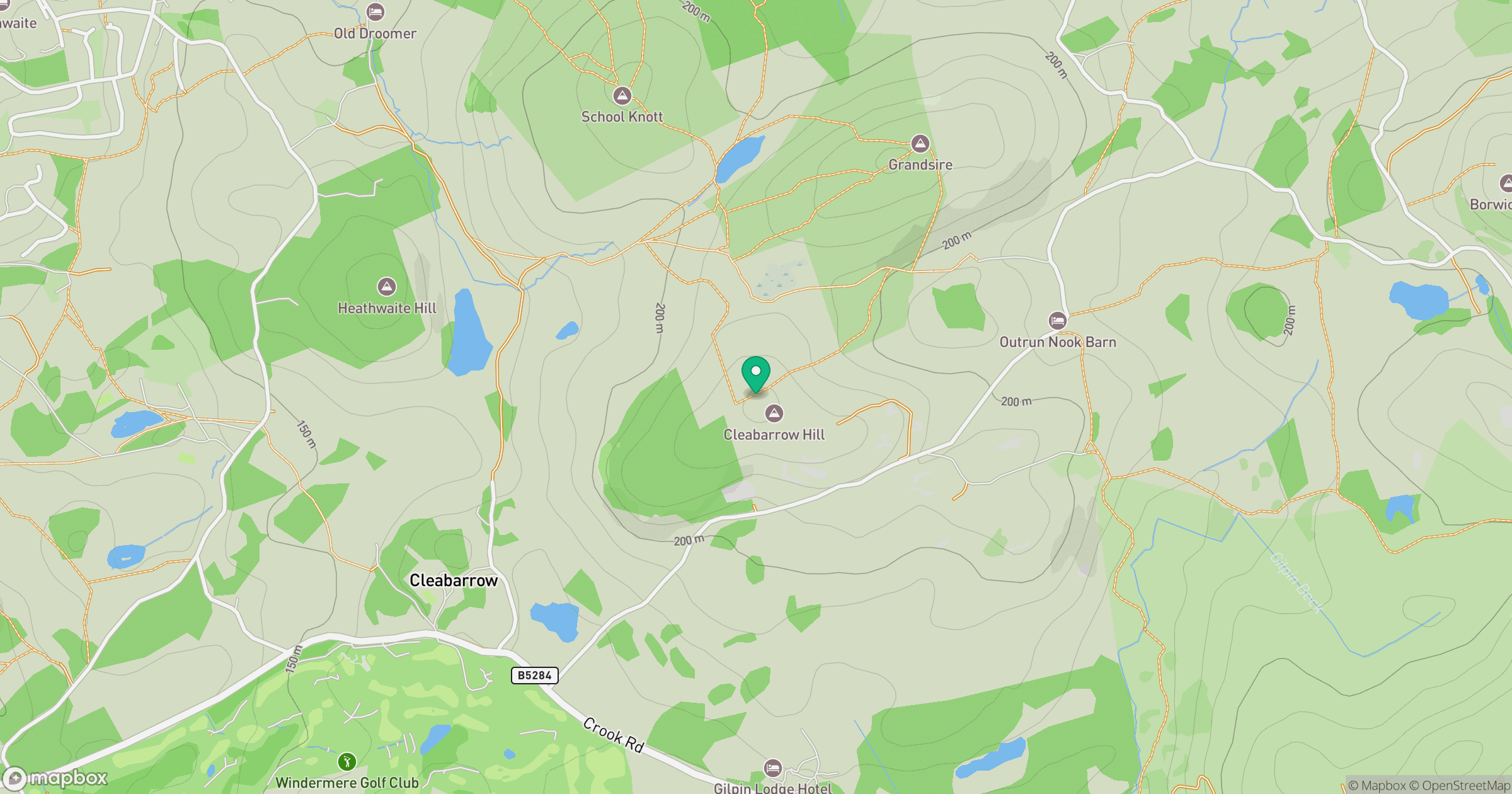 nameless (School Knott) location map