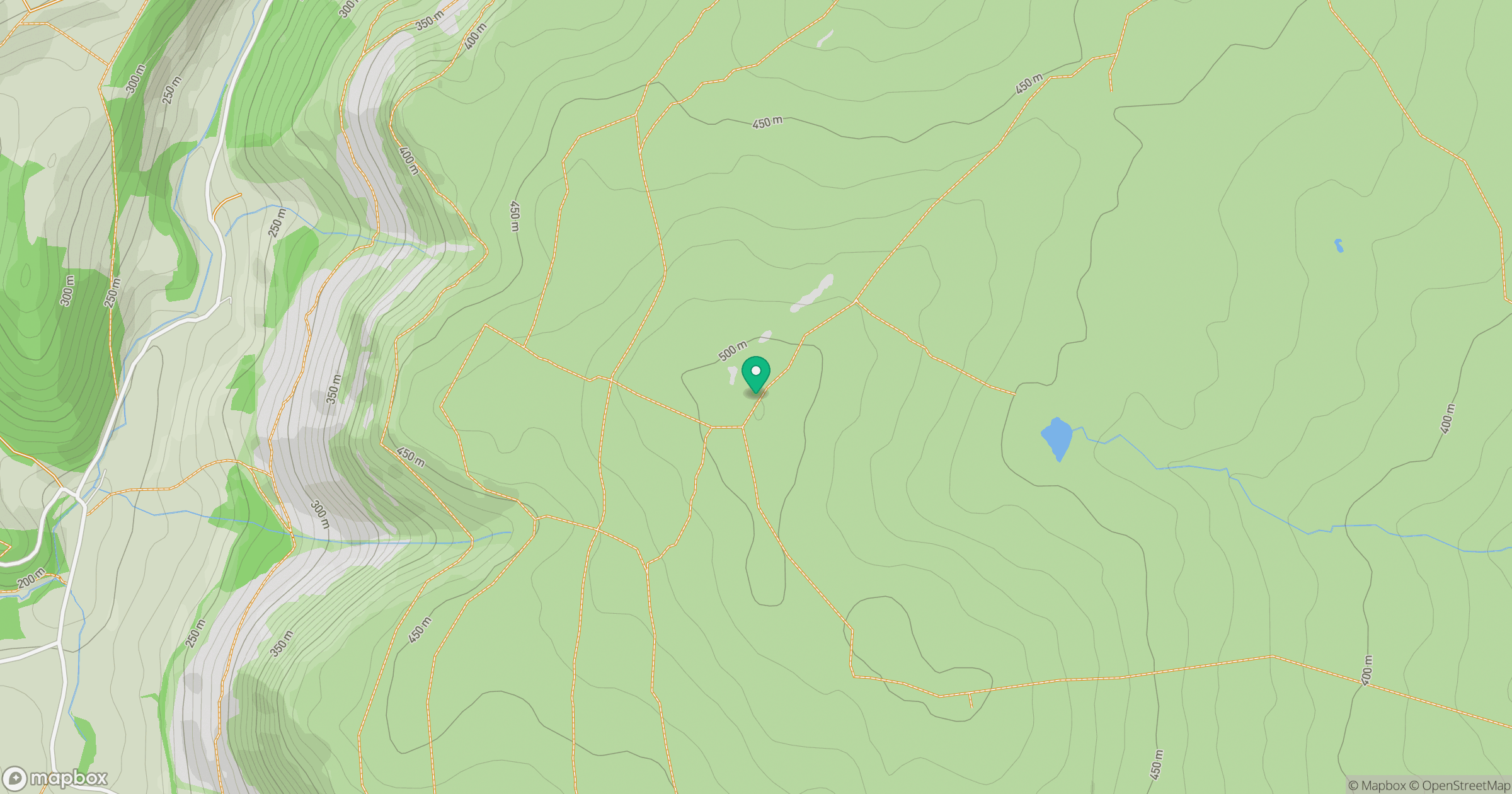 Eglwyseg Mountain location map