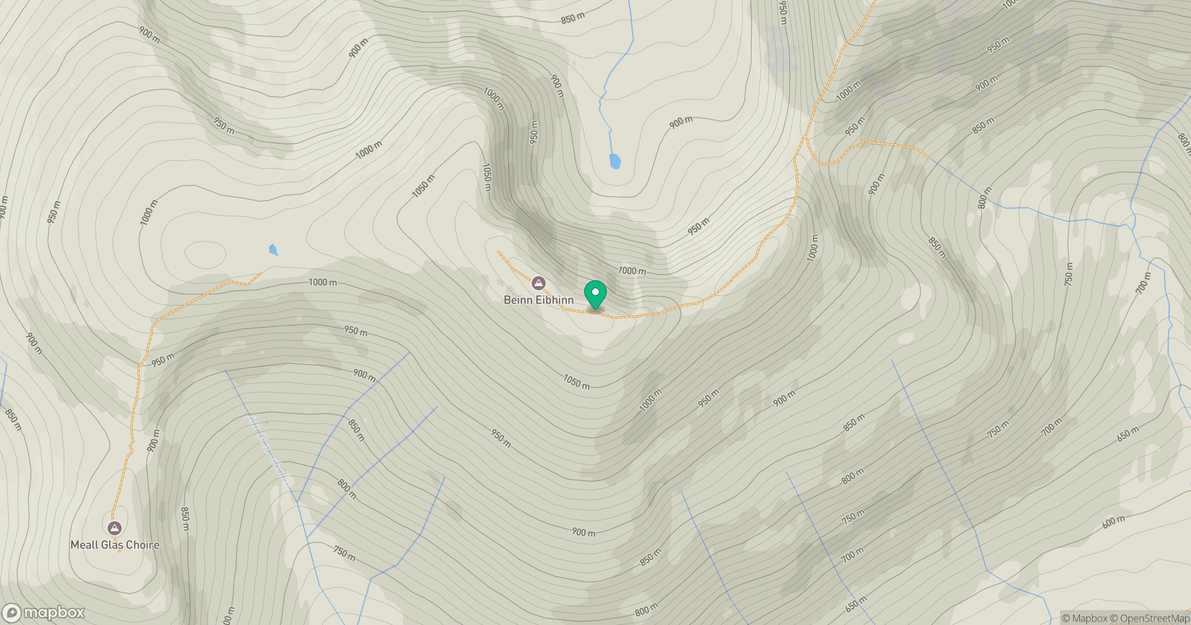 Beinn Eibhinn location map