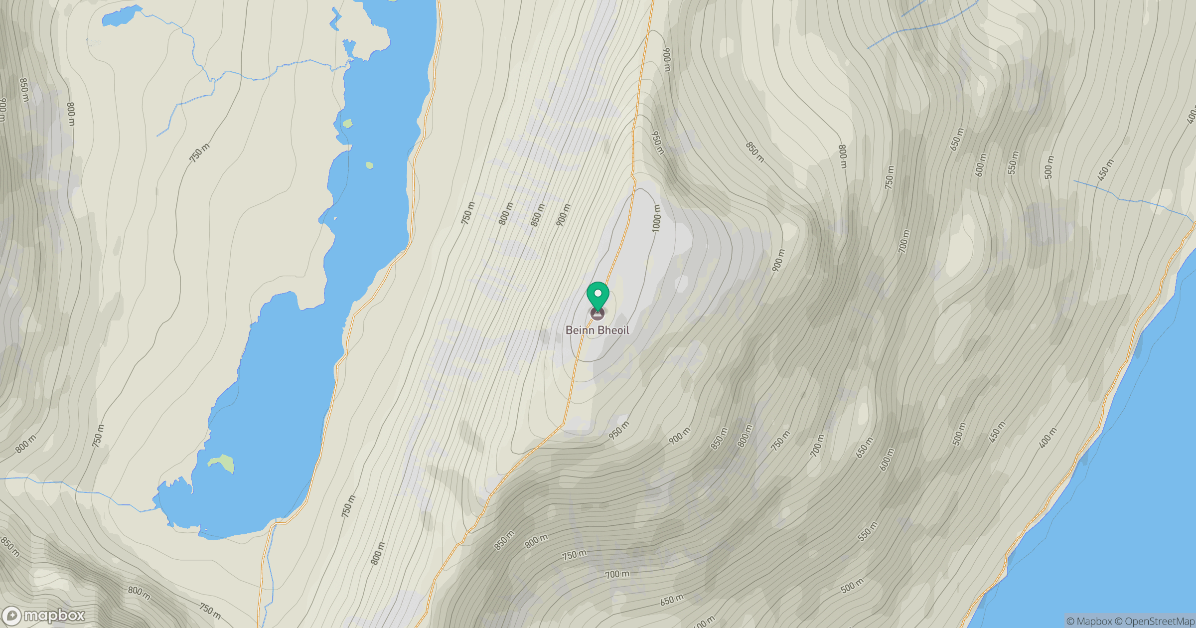 Beinn Bheoil location map