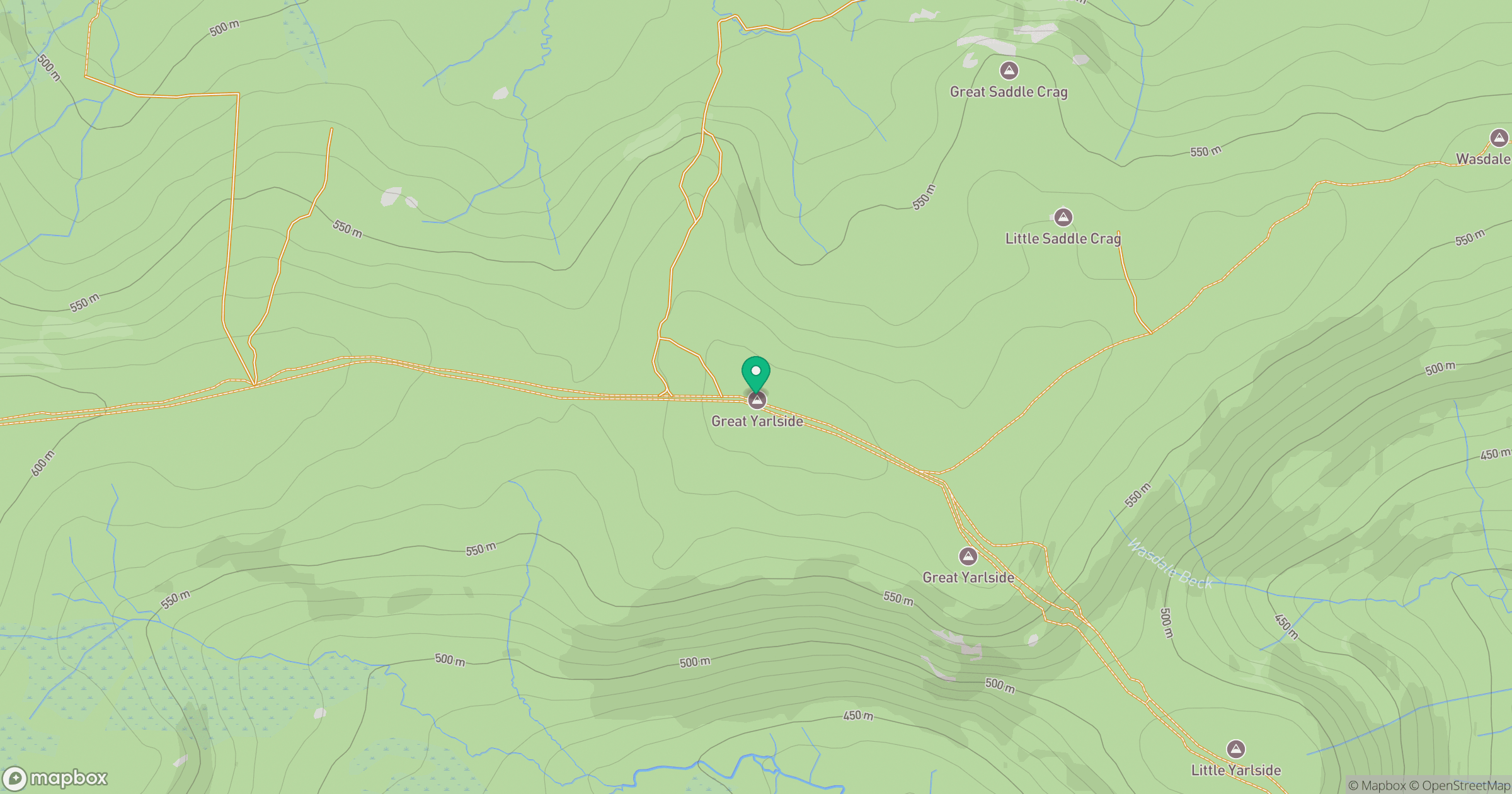 Great Yarlside location map