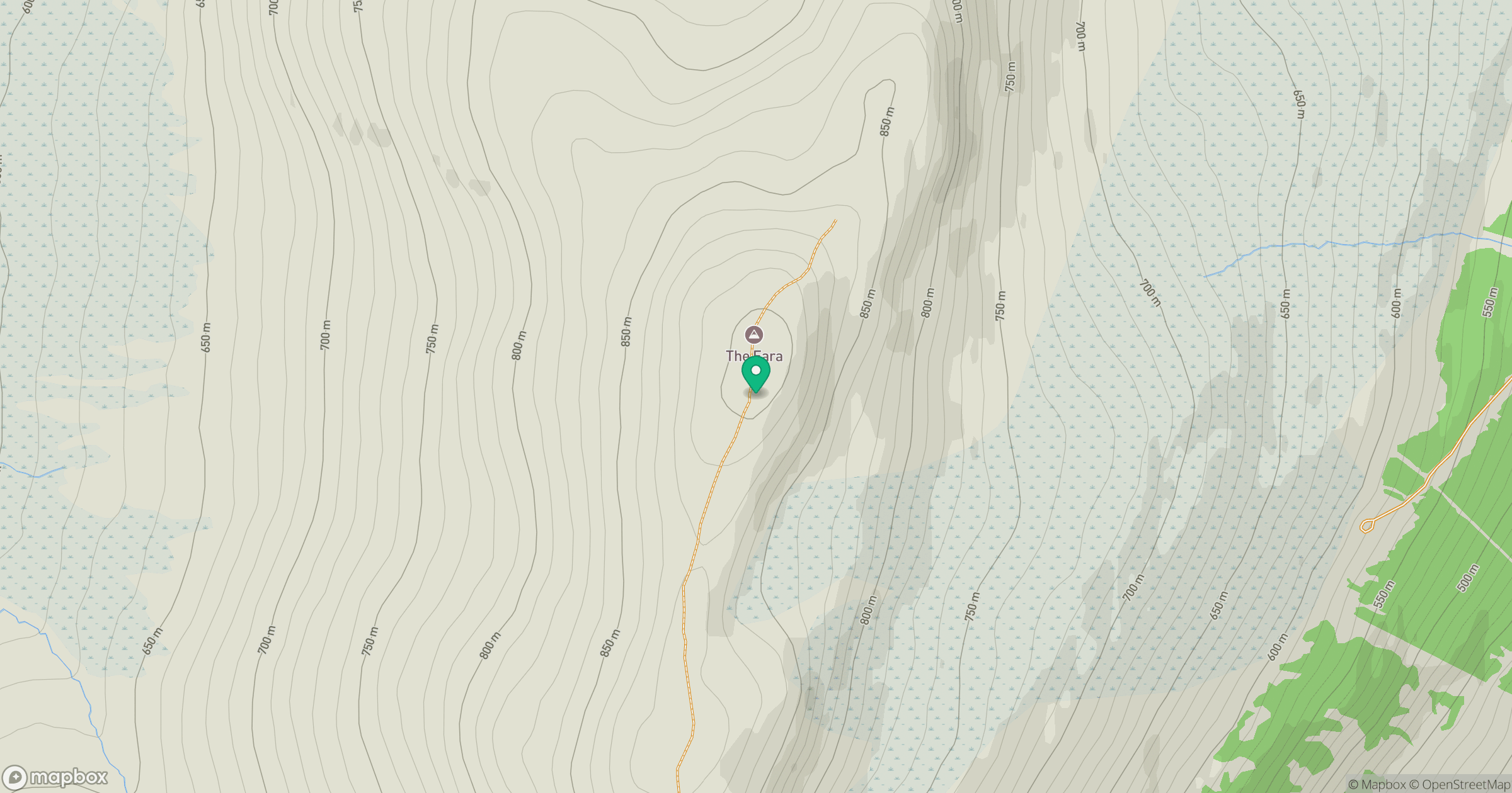 The Fara location map