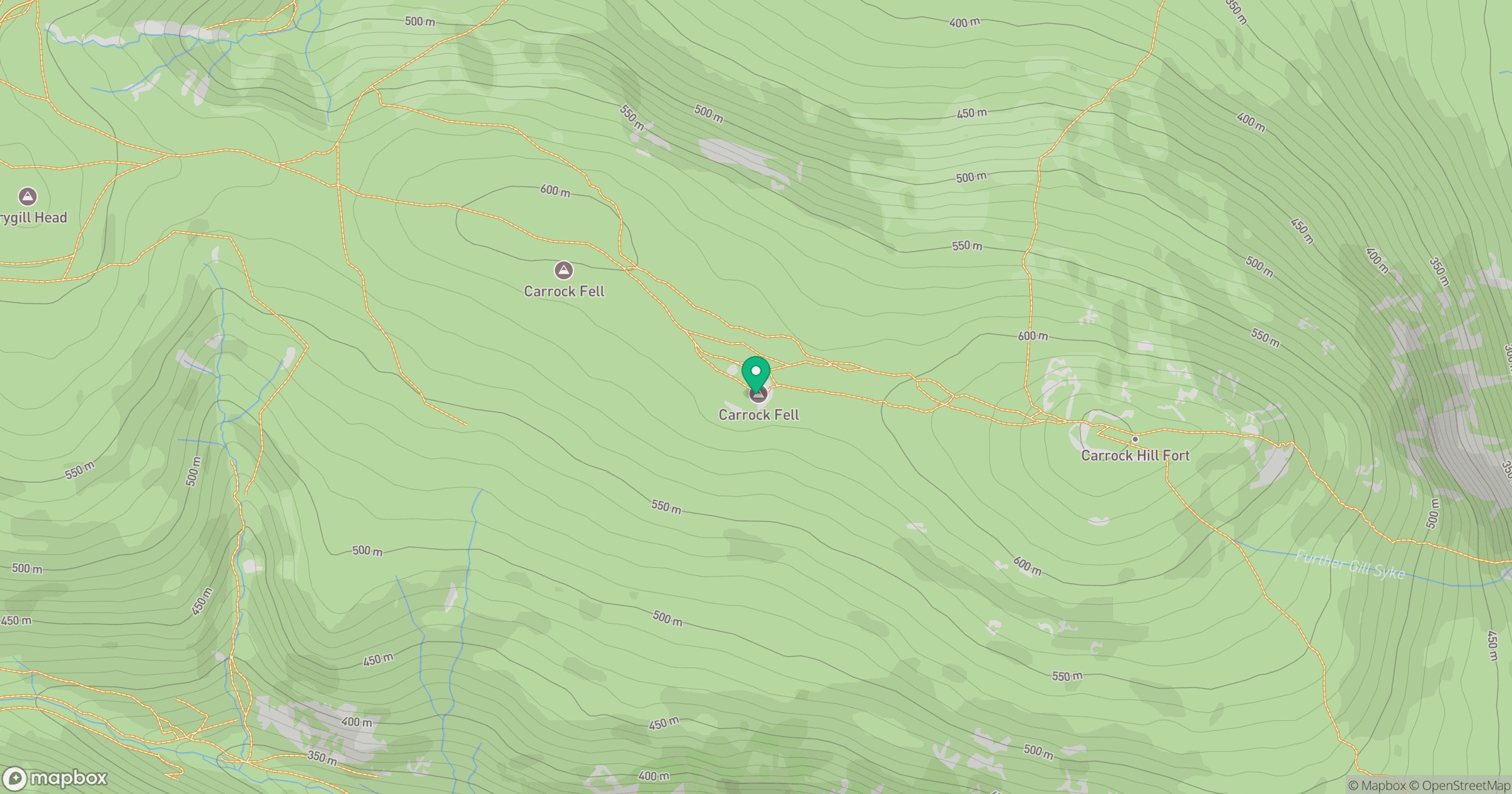 Round Knott location map