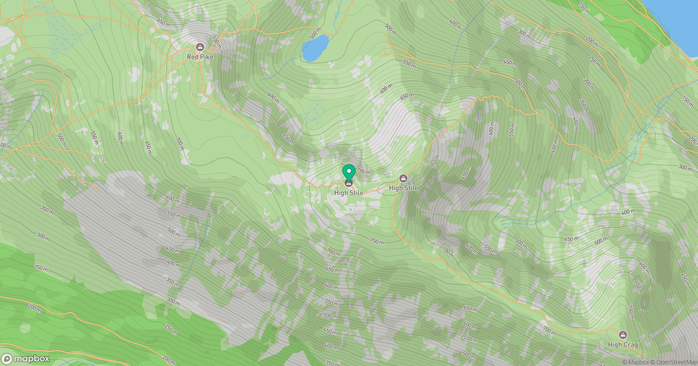 High Stile location map