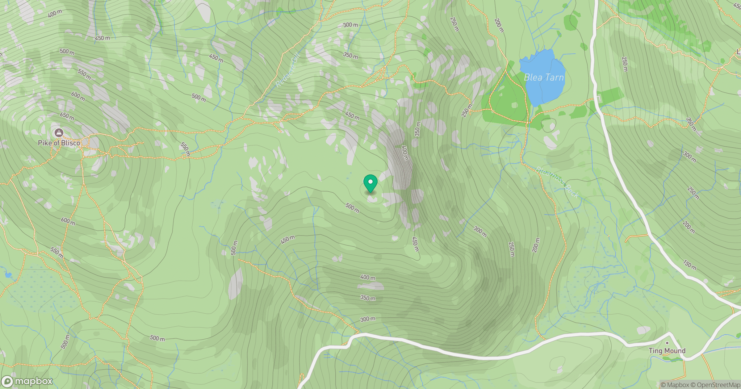 Blake Rigg (Little Langdale) location map