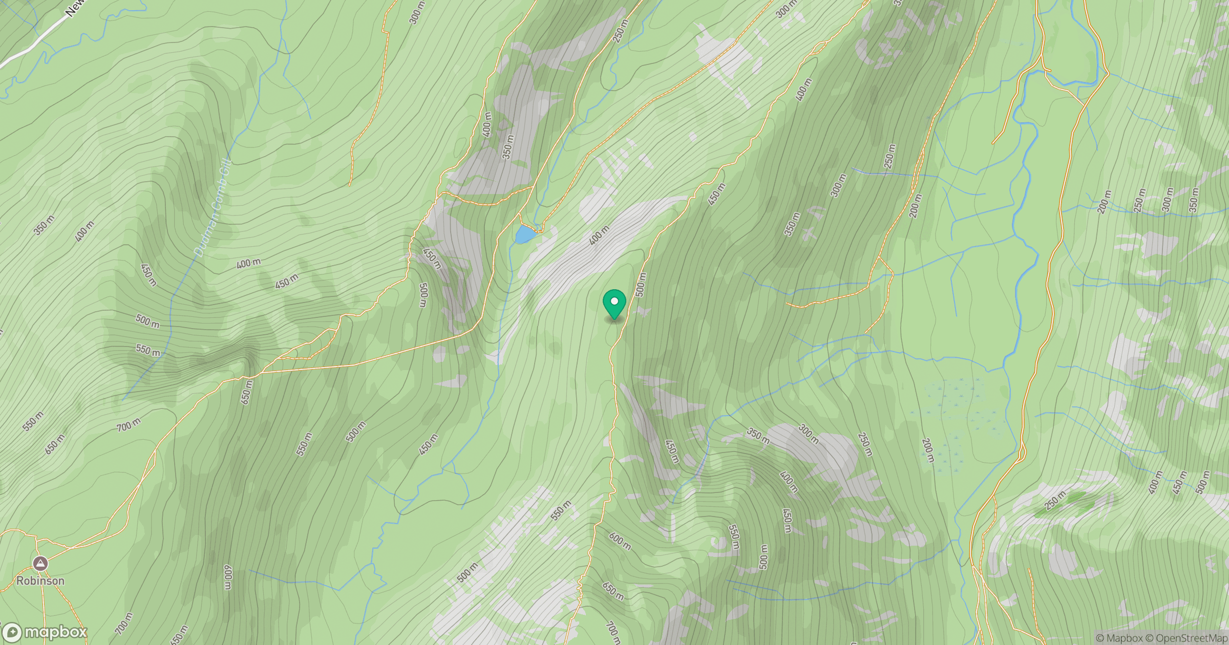 High Crags (Newlands) location map