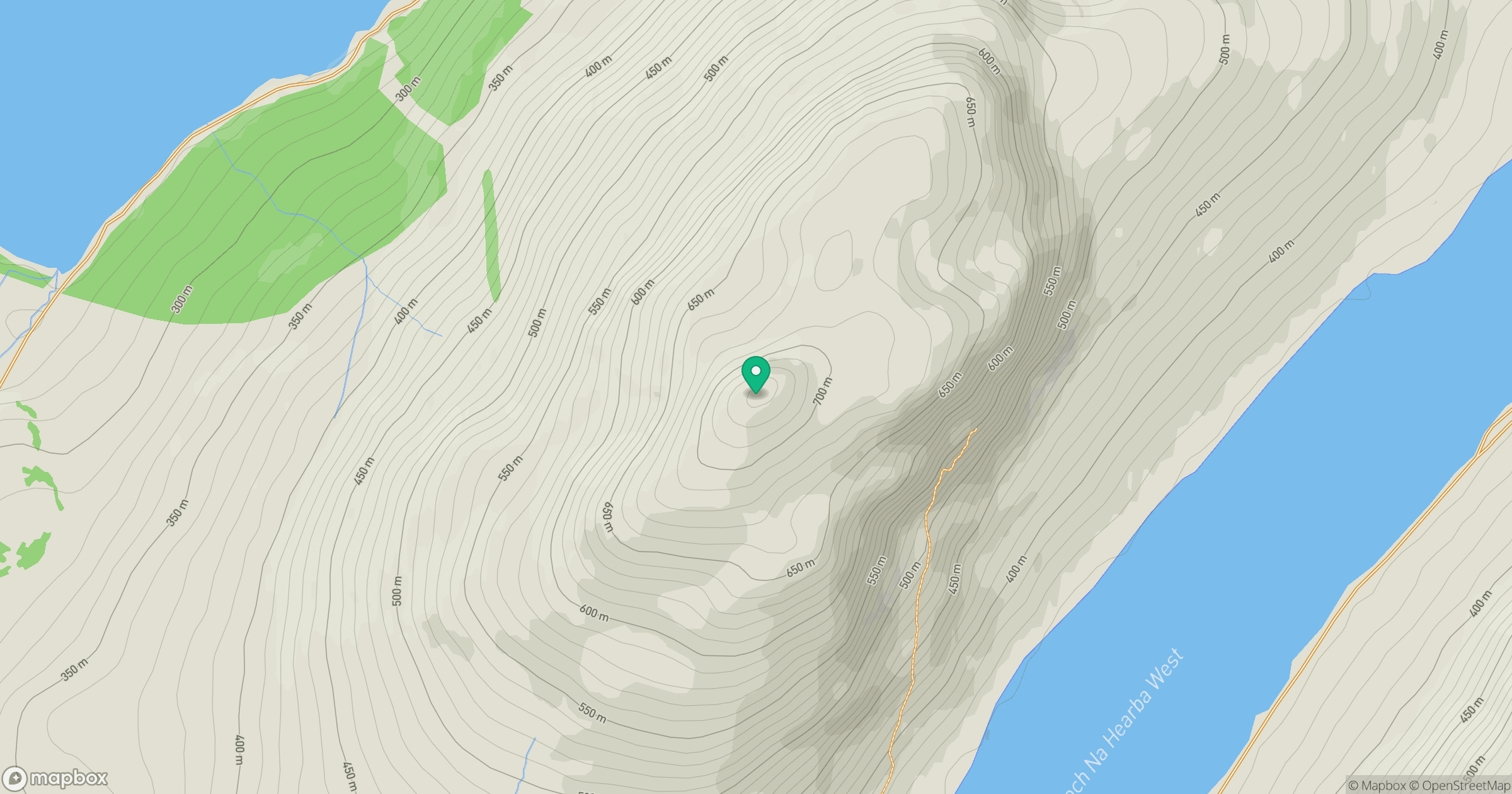 Binnein Shuas location map