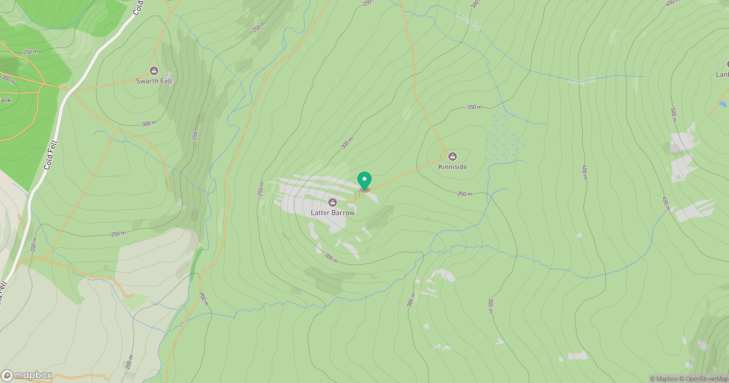 Latter Barrow location map
