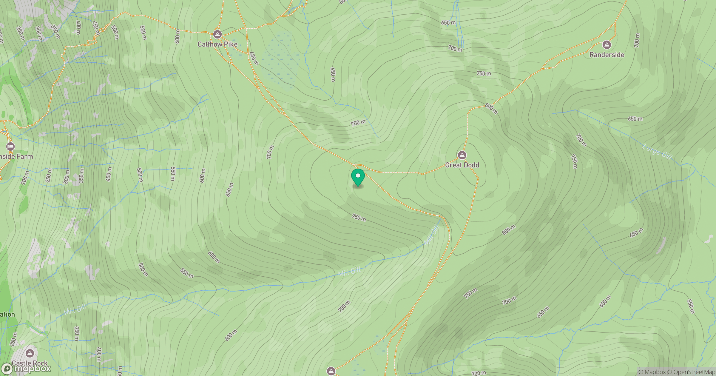 Little Dodd (St John's Common) location map
