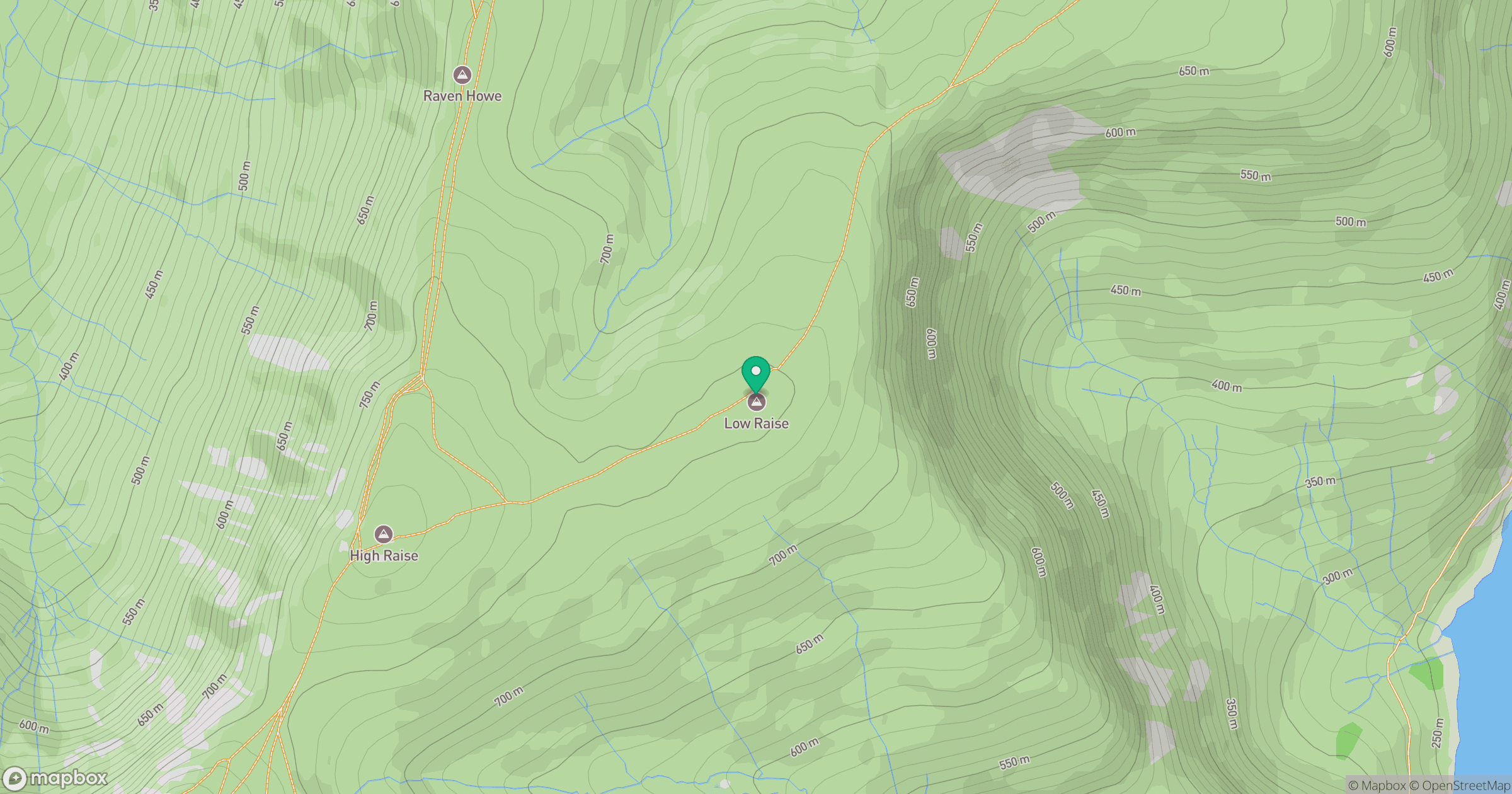 Low Raise location map