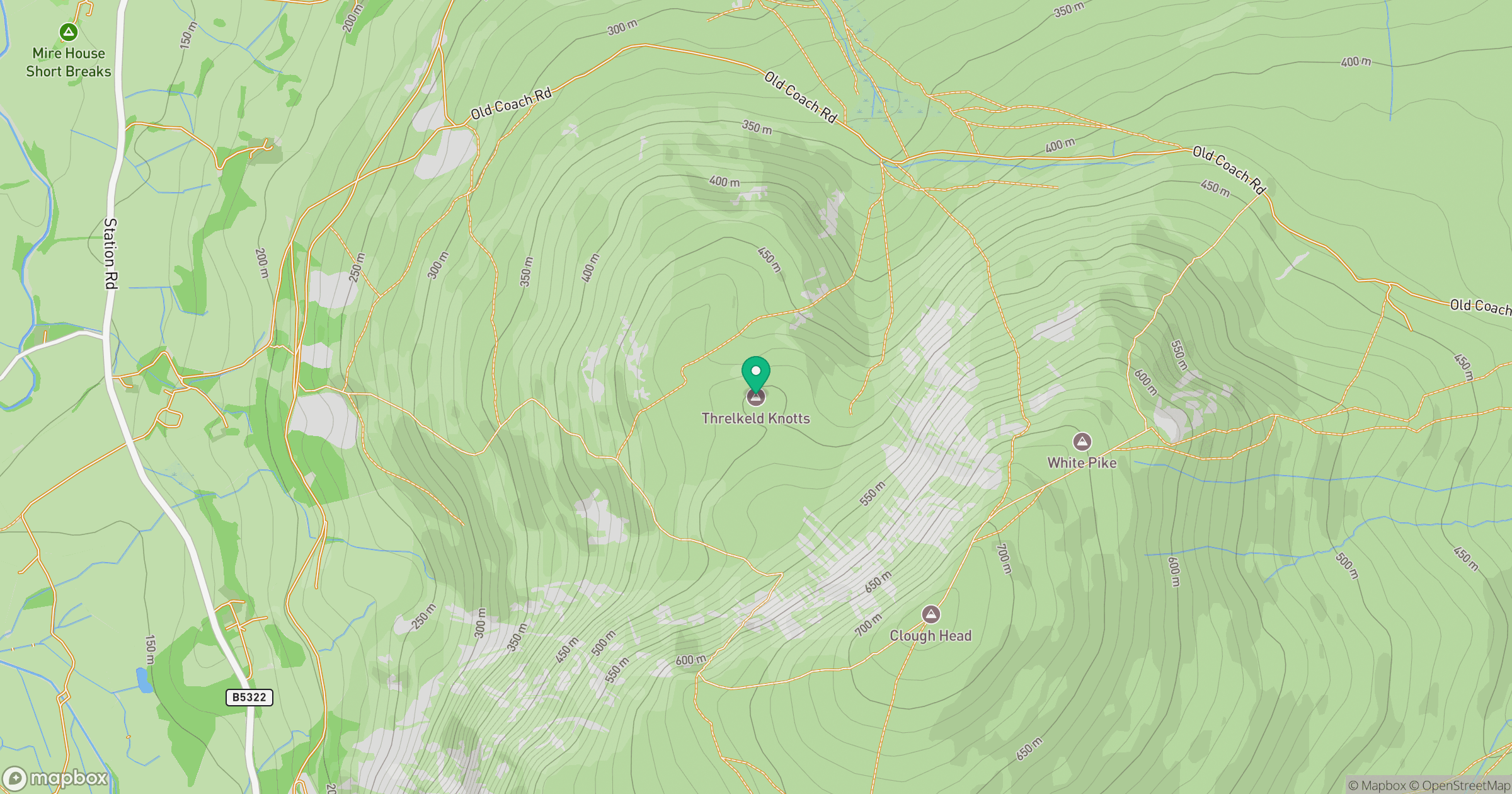 Threlkeld Knotts location map
