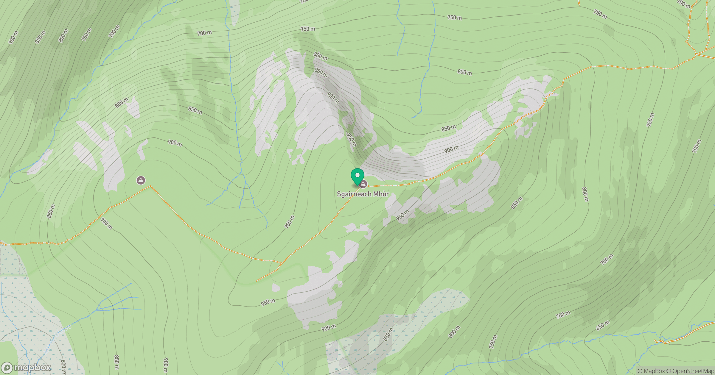 Sgairneach Mhor location map