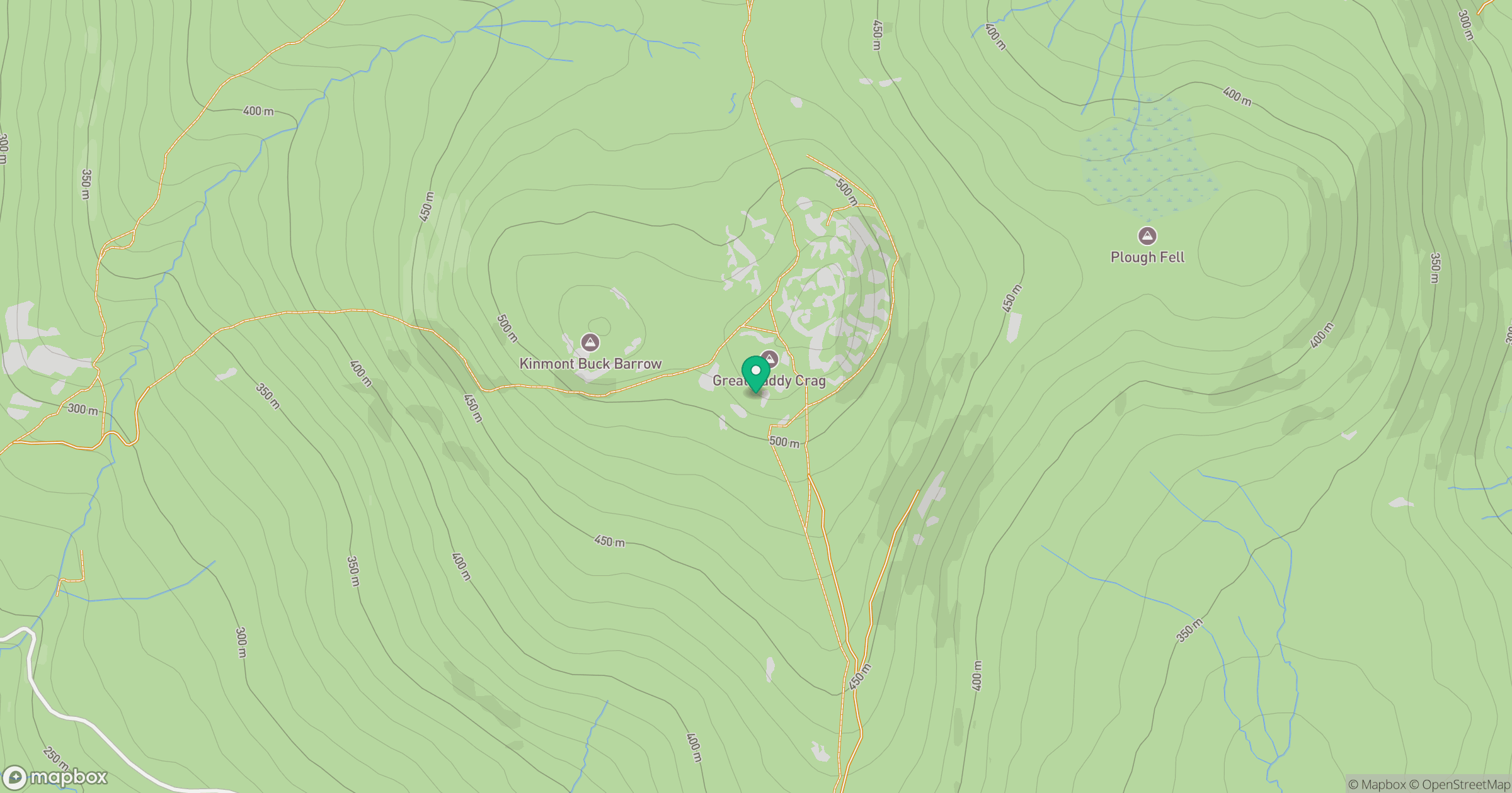 Great Paddy Crag location map