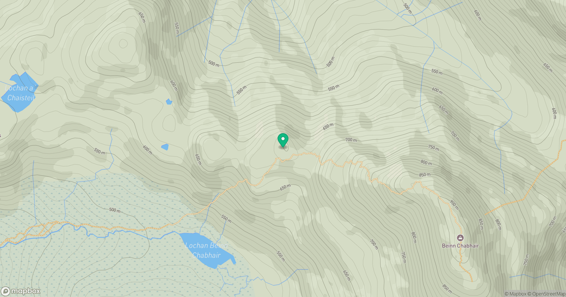 Meall nan Tarmachan location map