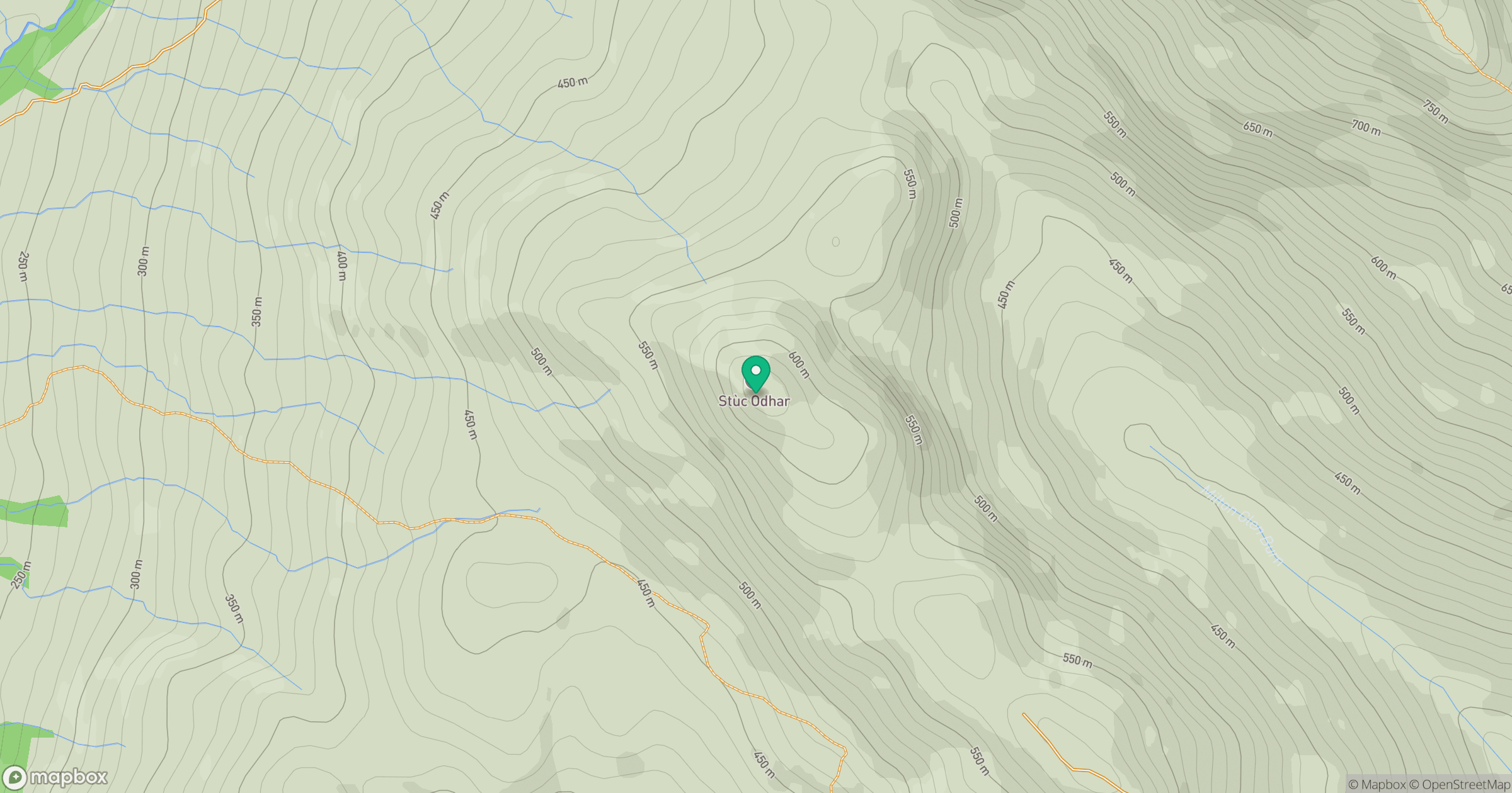 Stuc Odhar location map