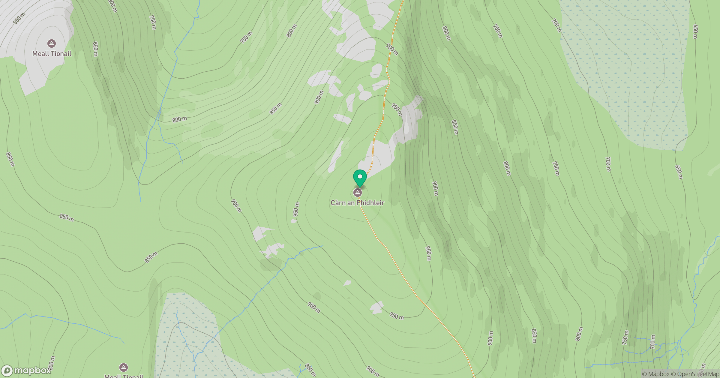 Carn an Fhidhleir [Carn Ealar] location map