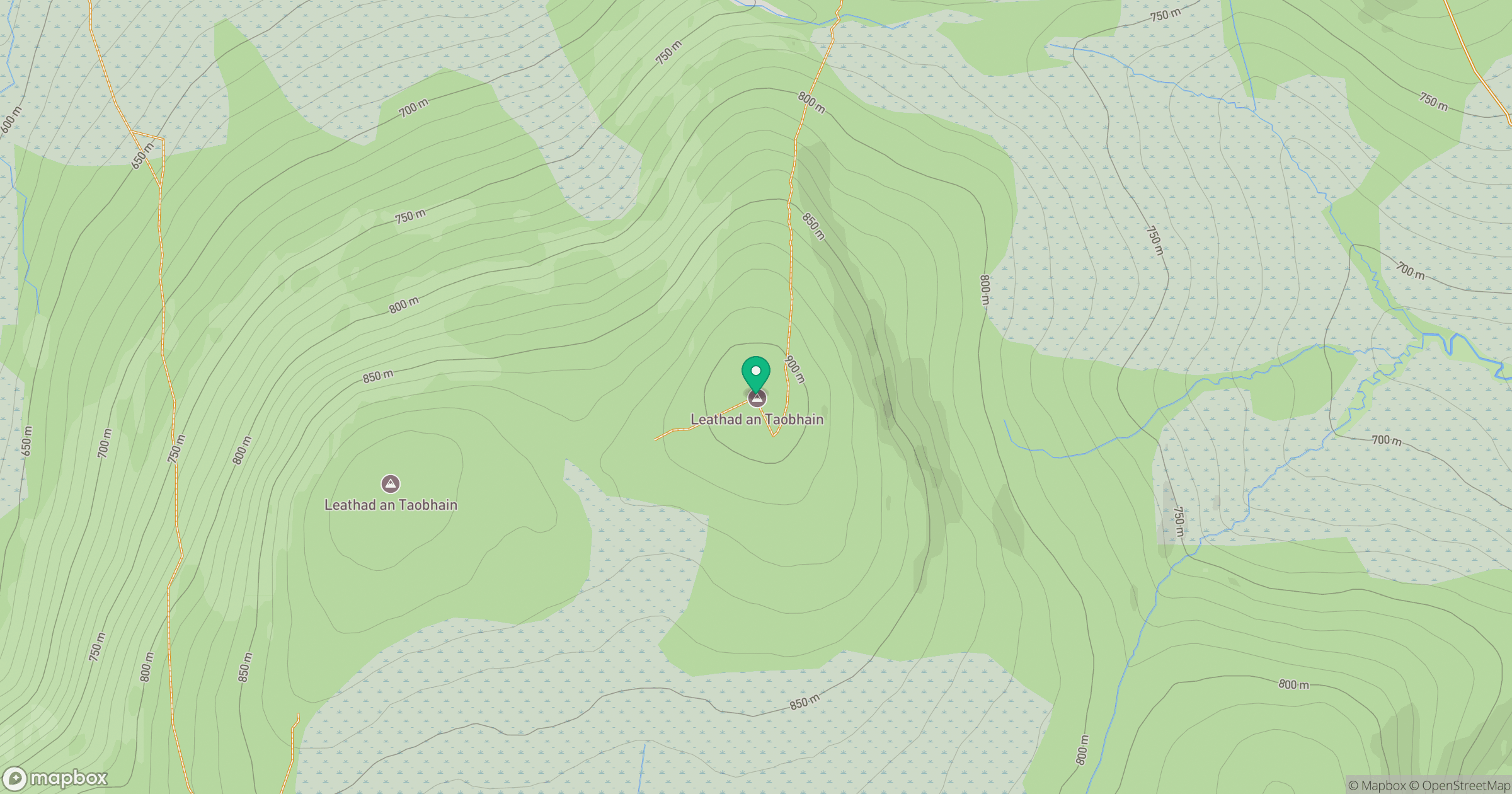 Leathad an Taobhain location map
