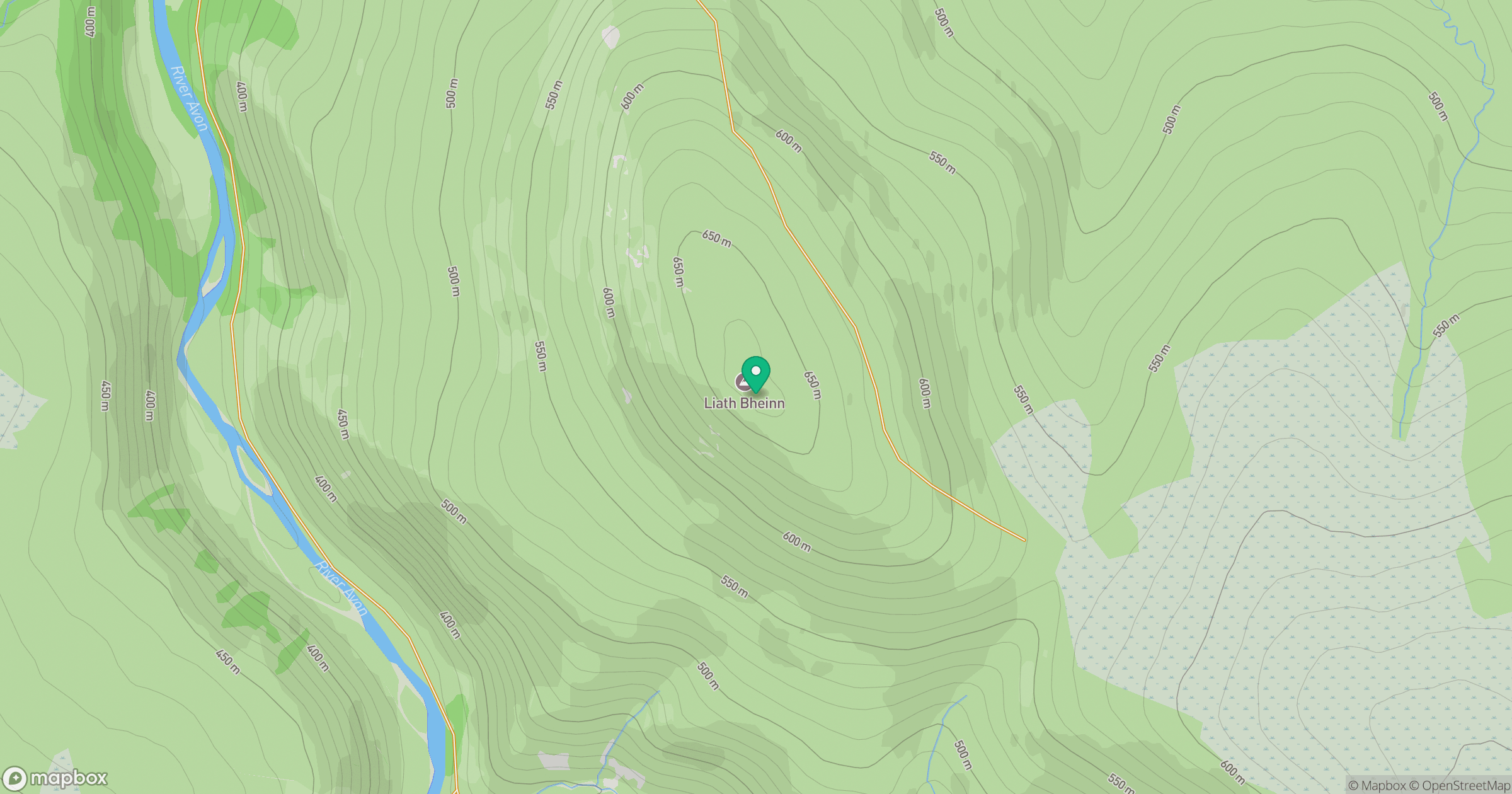 Liath Bheinn location map
