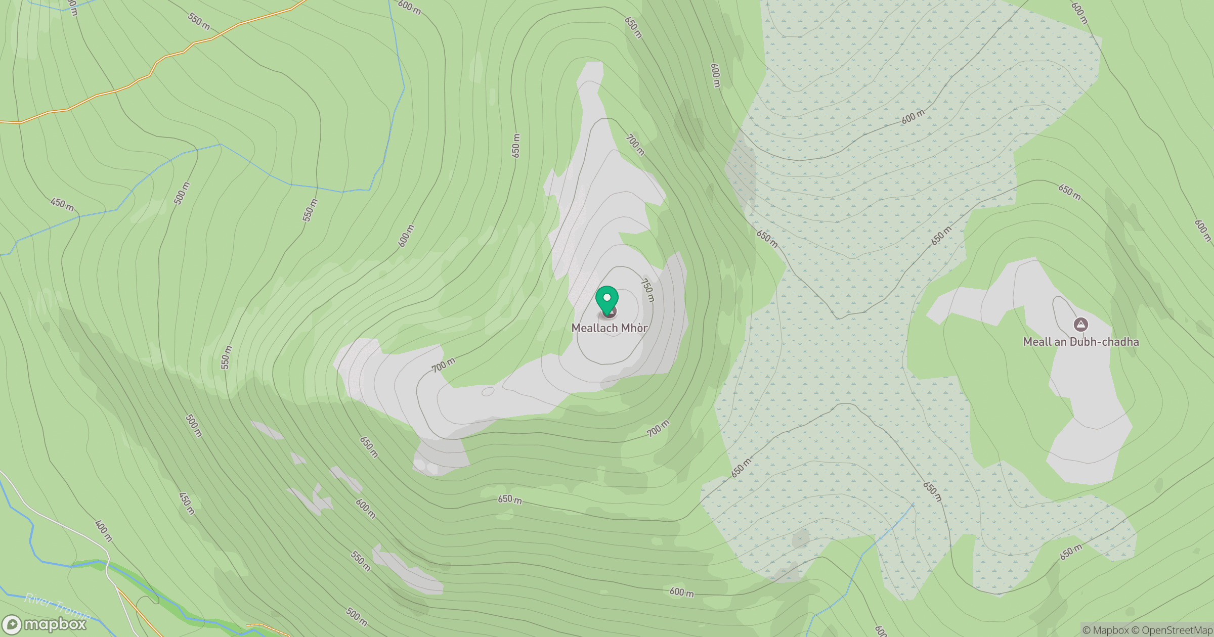 Meallach Mhor location map