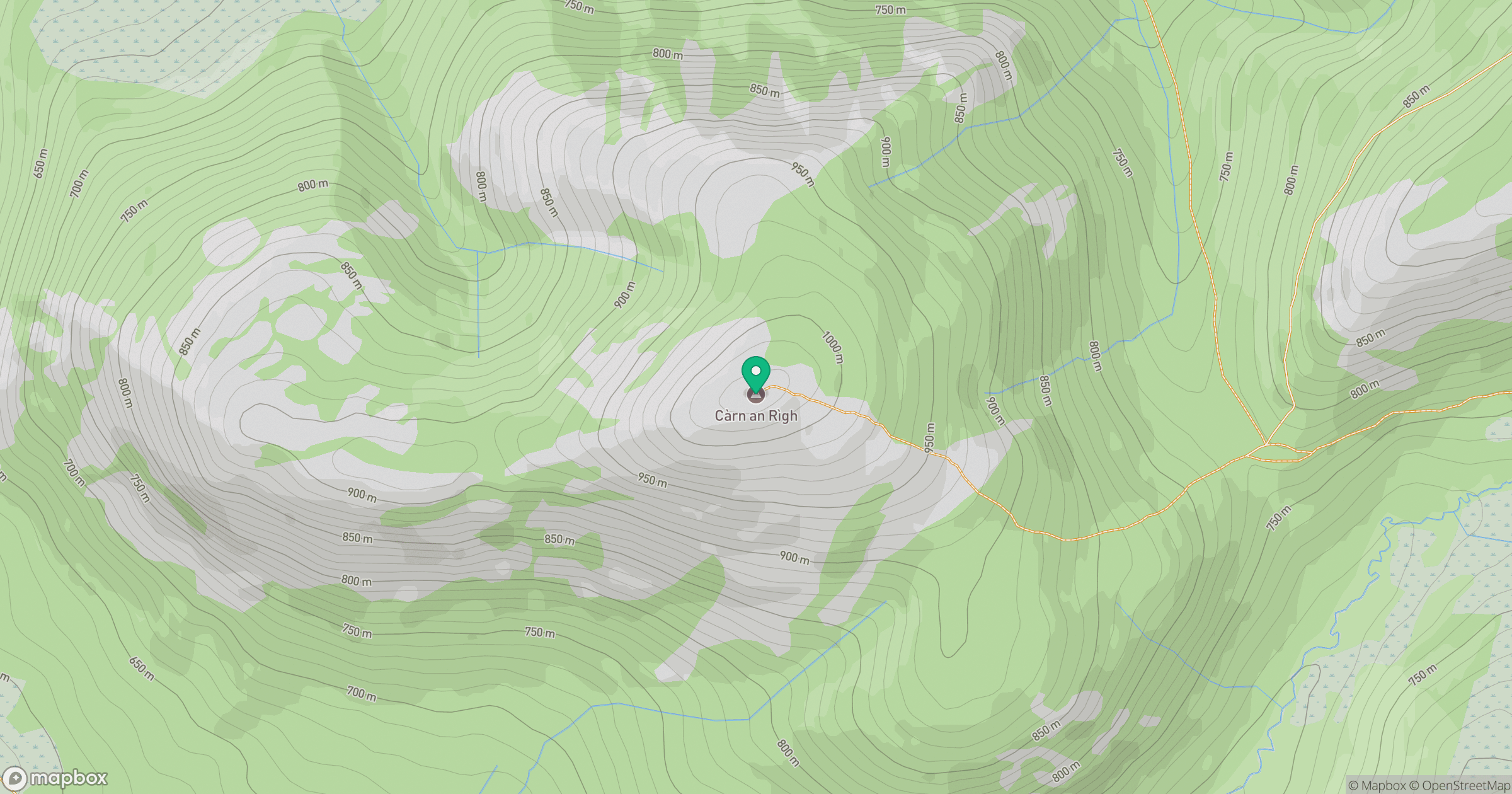 Carn an Righ location map