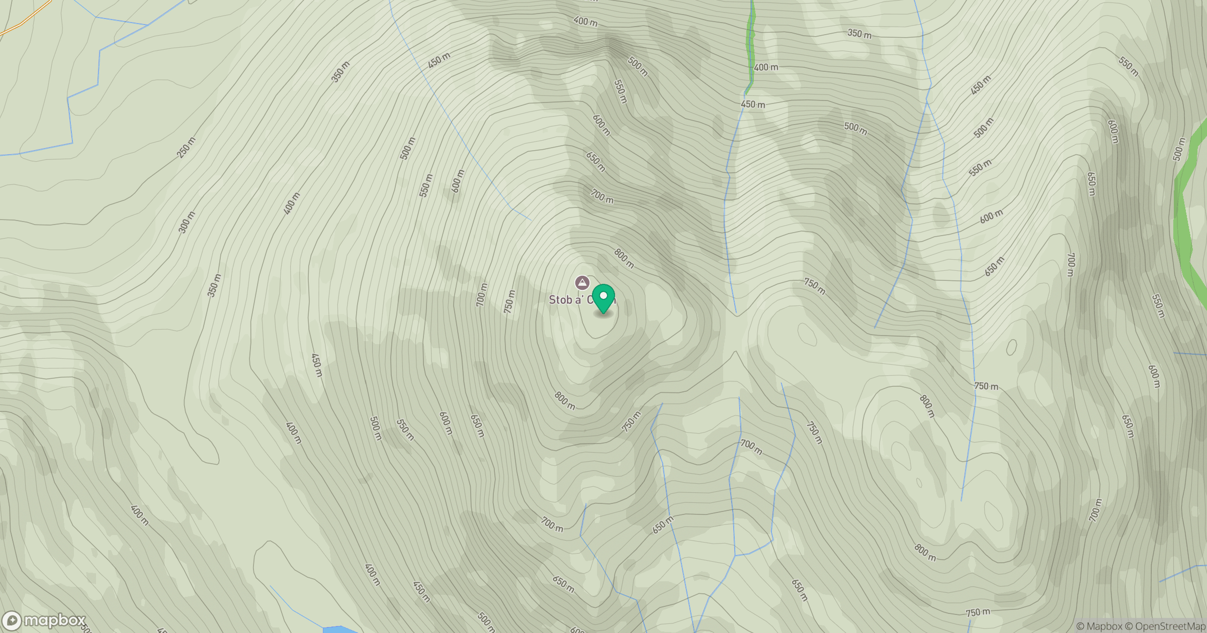 Stob a' Choin location map