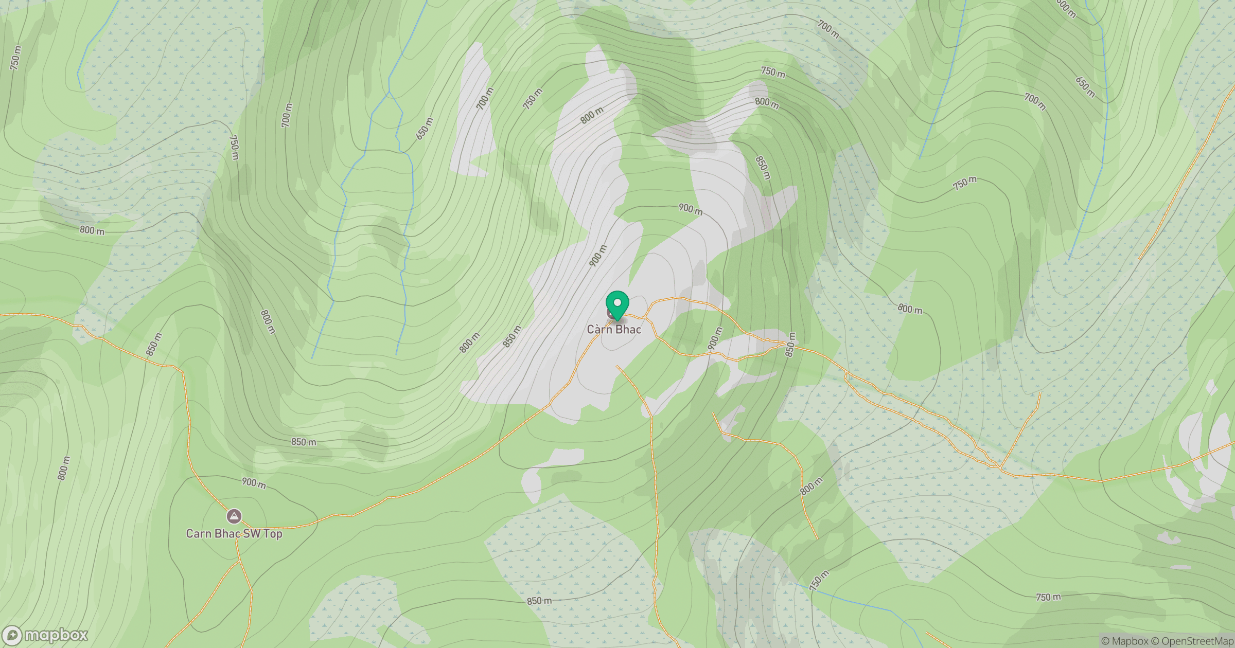 Carn Bhac location map