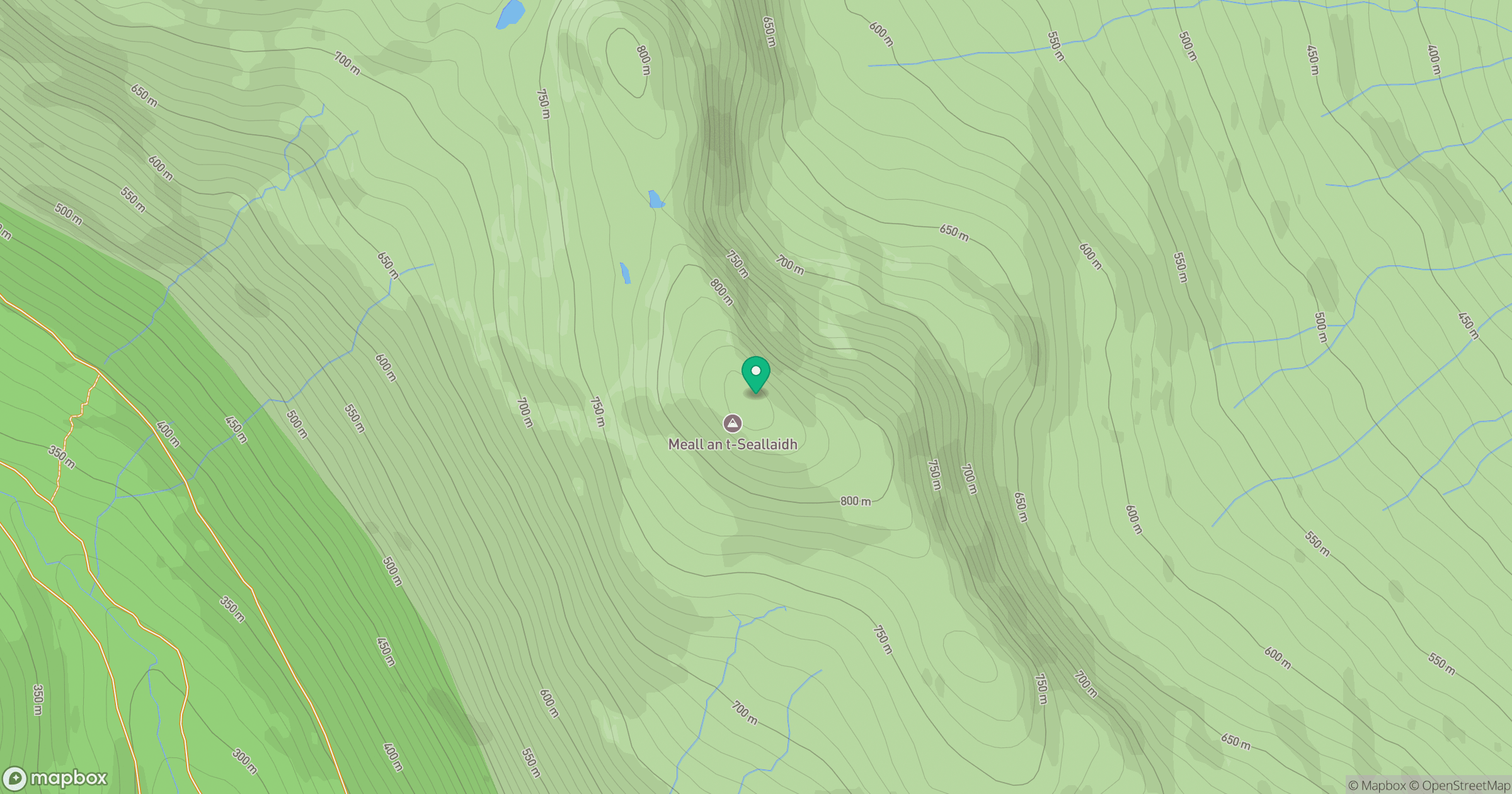 Meall an t-Seallaidh location map