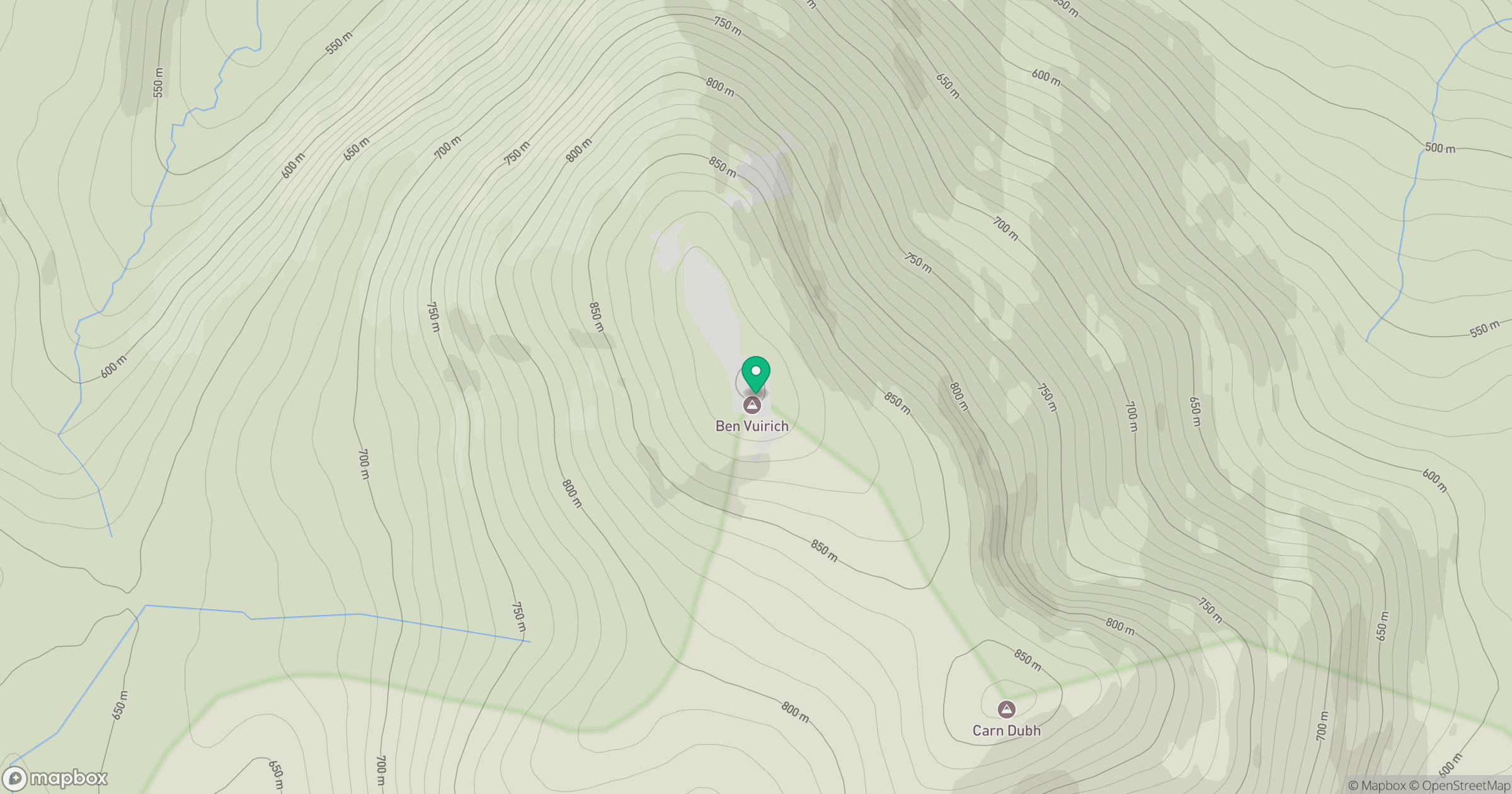 Ben Vuirich location map