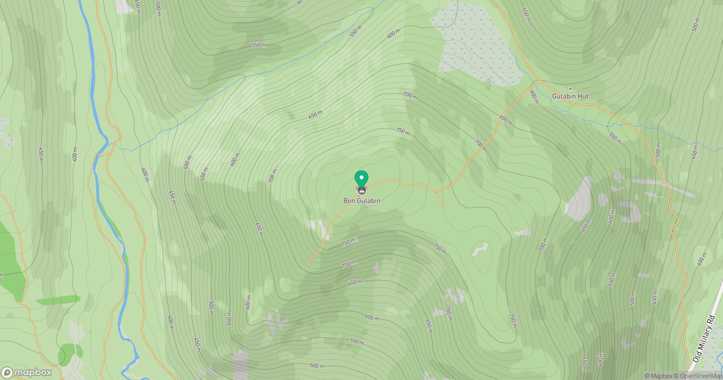 Ben Gulabin location map