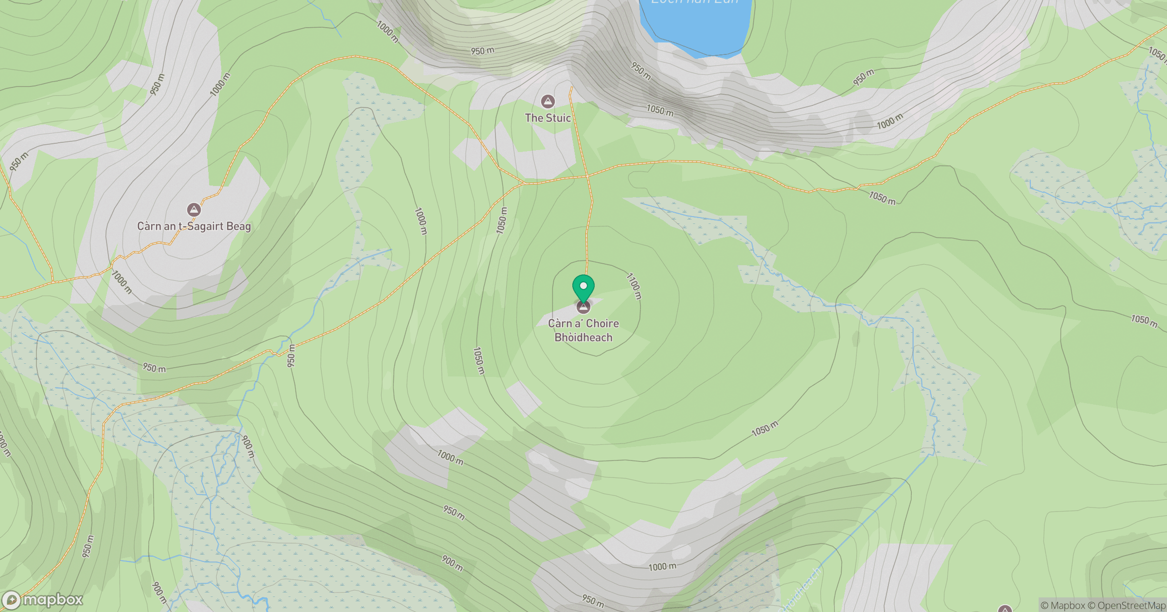 Carn a' Choire Bhoidheach location map