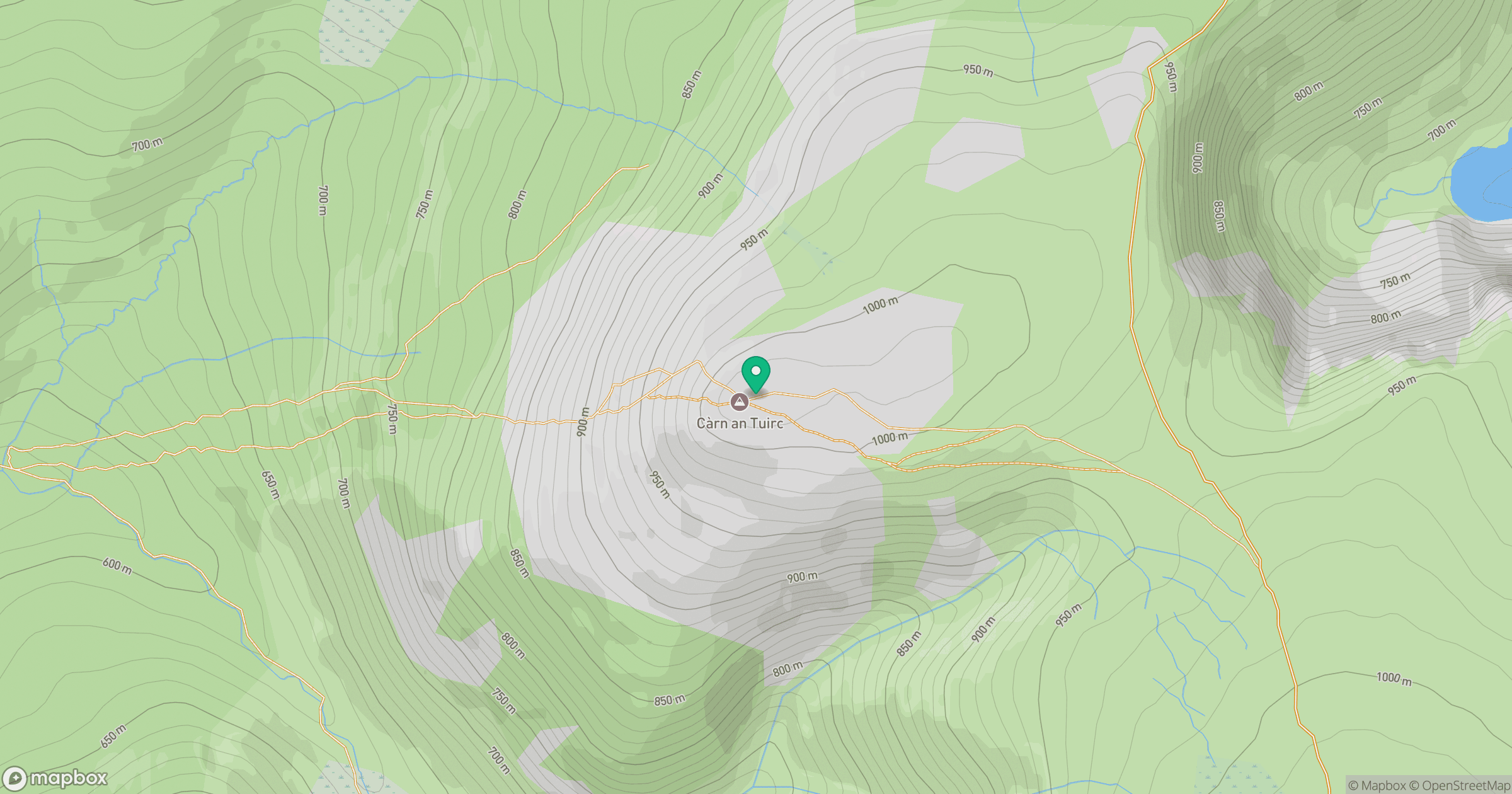 Carn an Tuirc location map