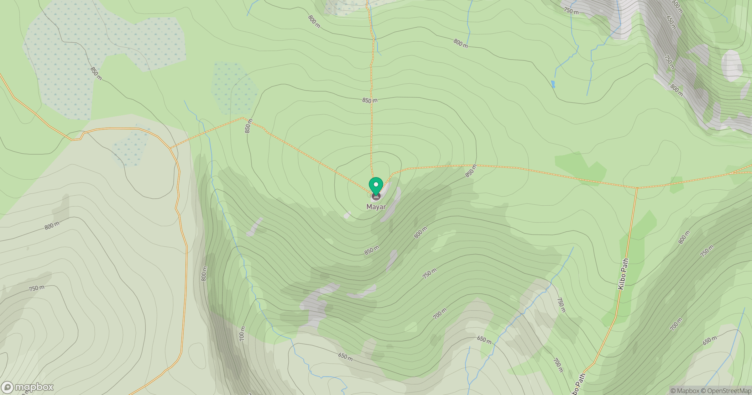 Mayar location map