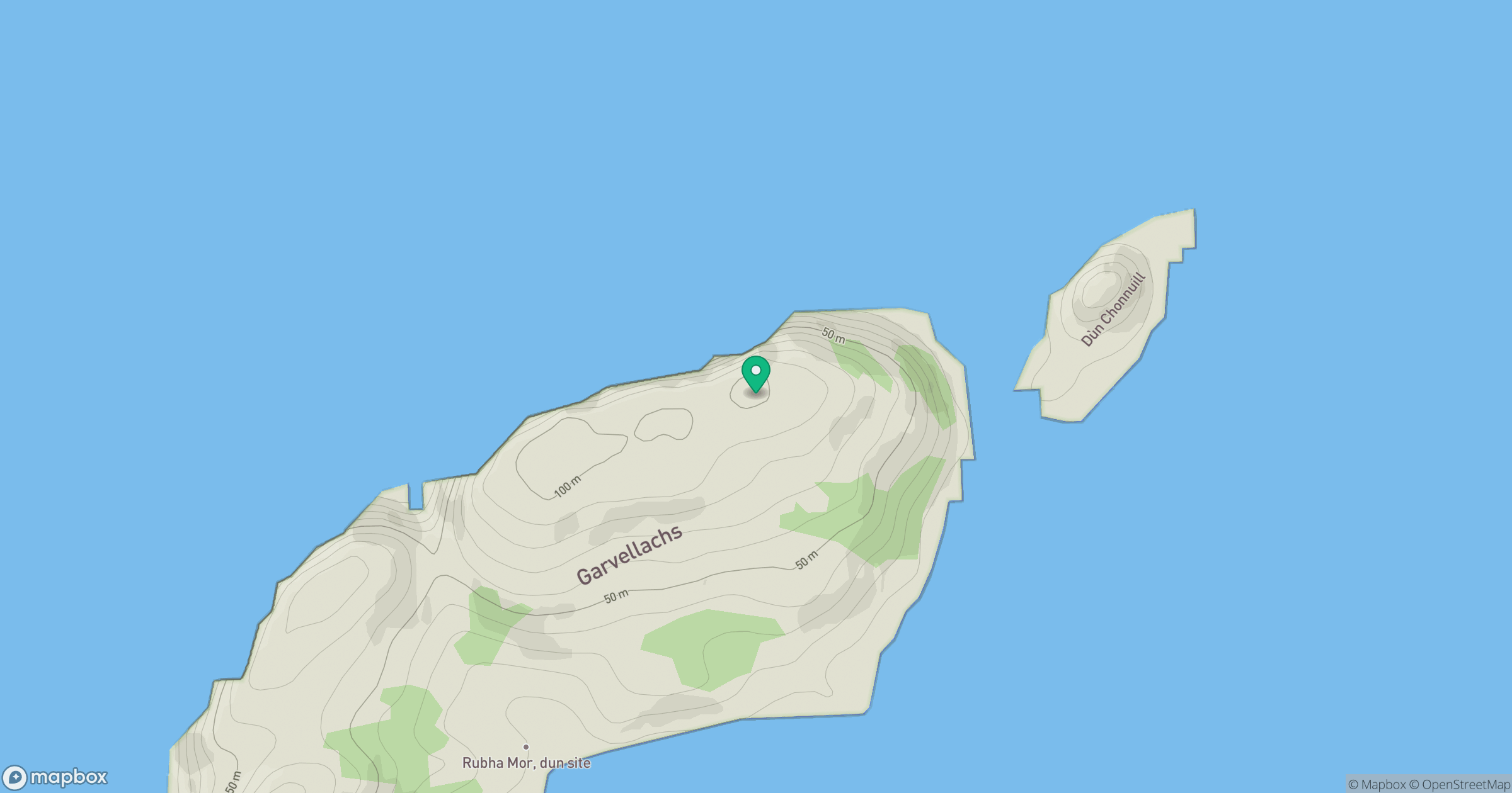 Garbh Eileach location map