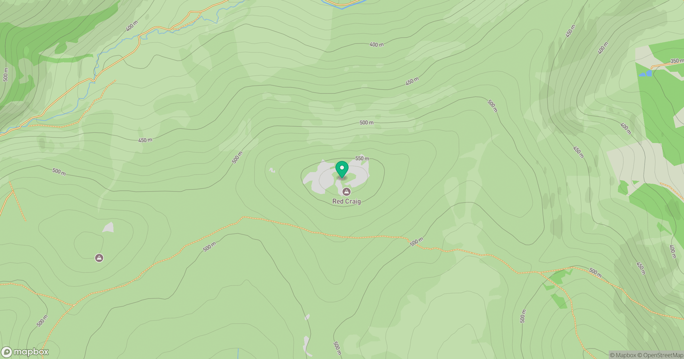 Green Hill location map
