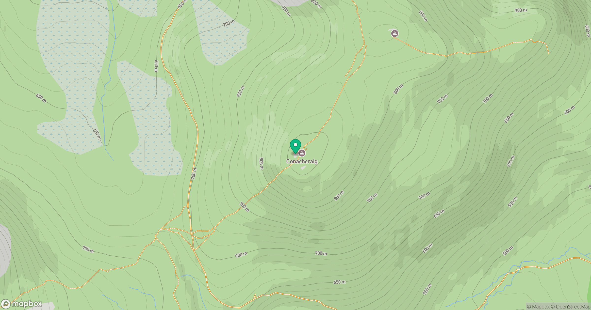 Conachcraig location map