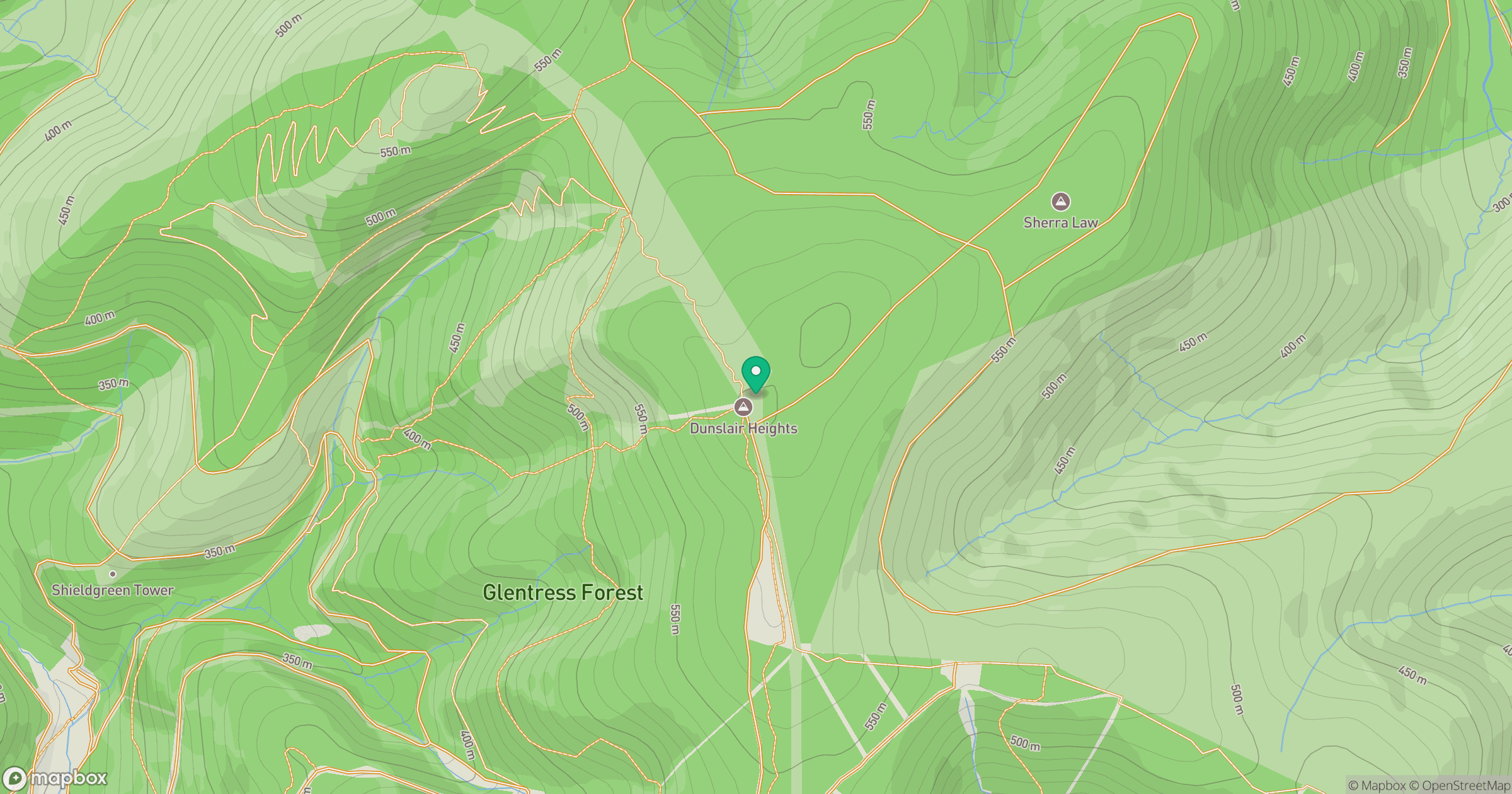 Dunslair Heights location map