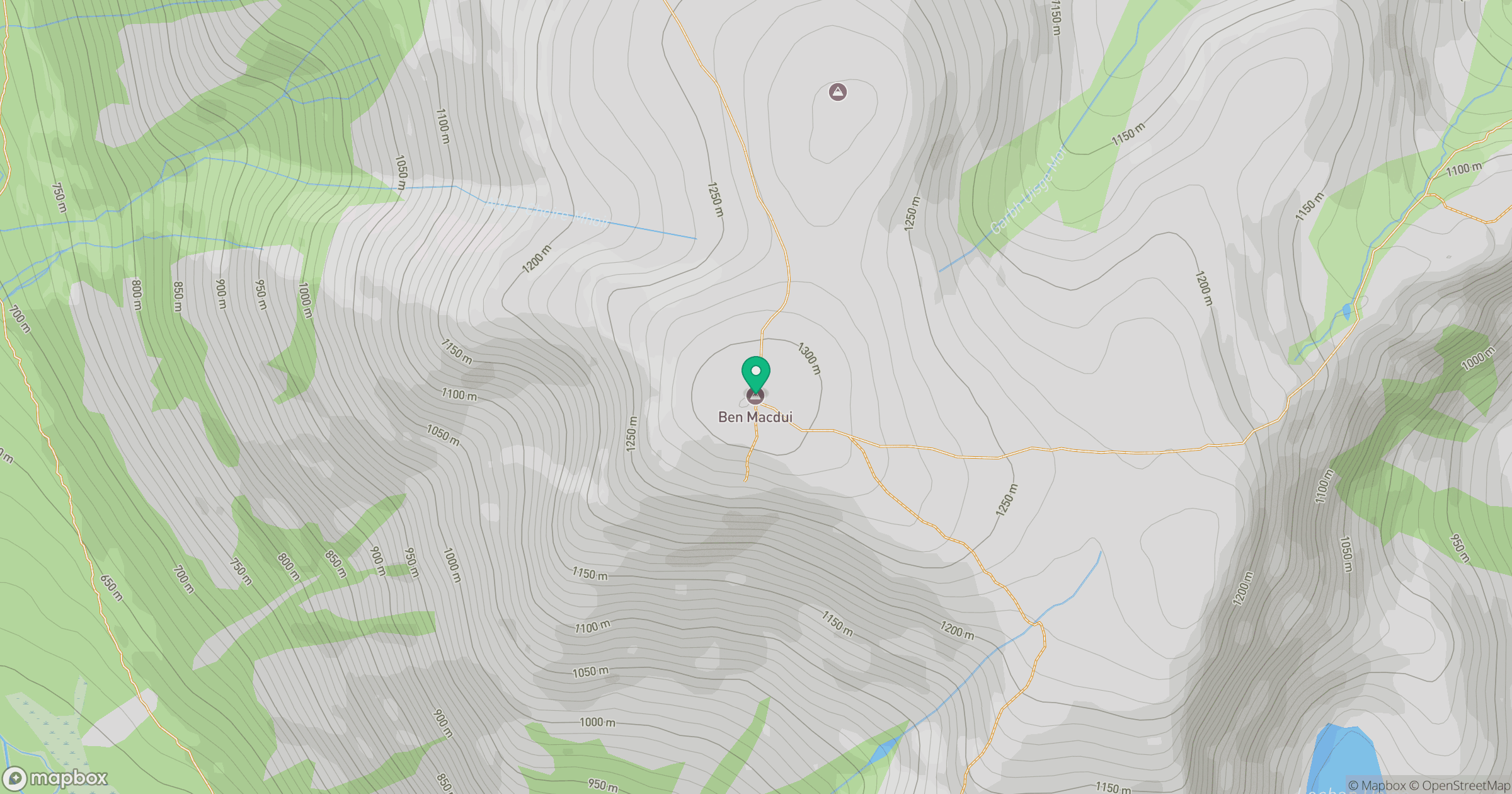 Ben Macdui [Beinn Macduibh] location map