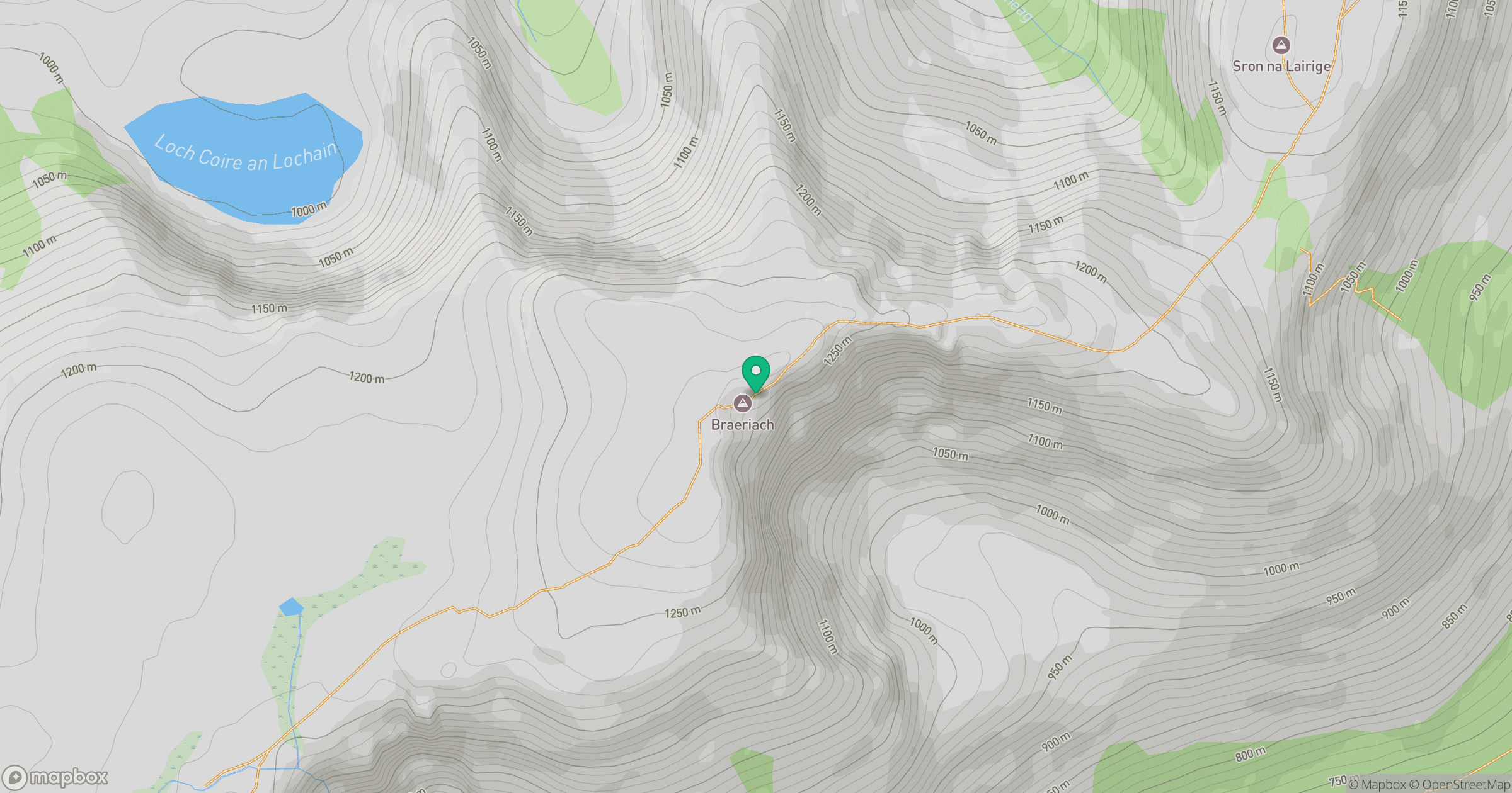 Braeriach location map
