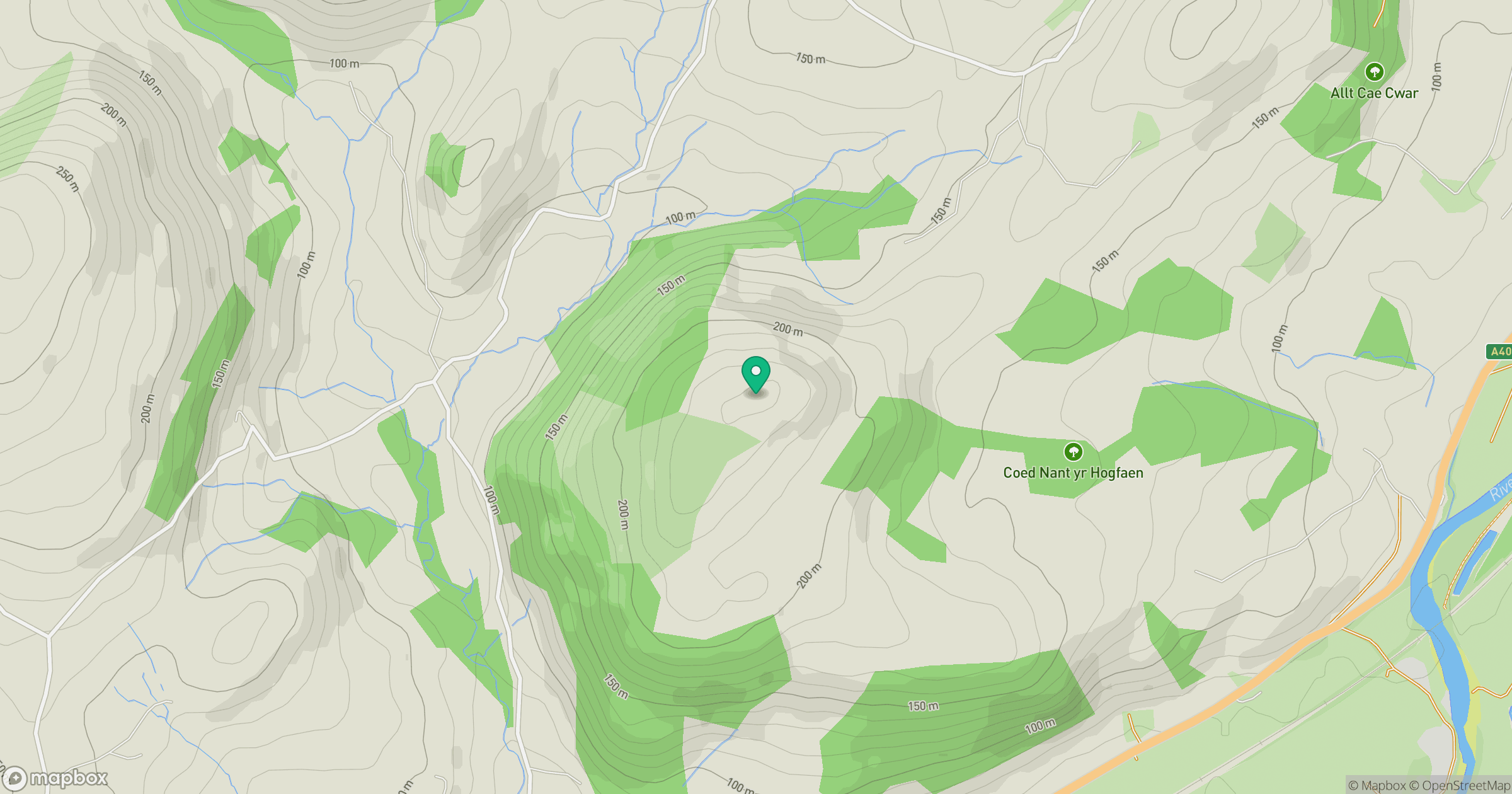 Allt Ddu location map