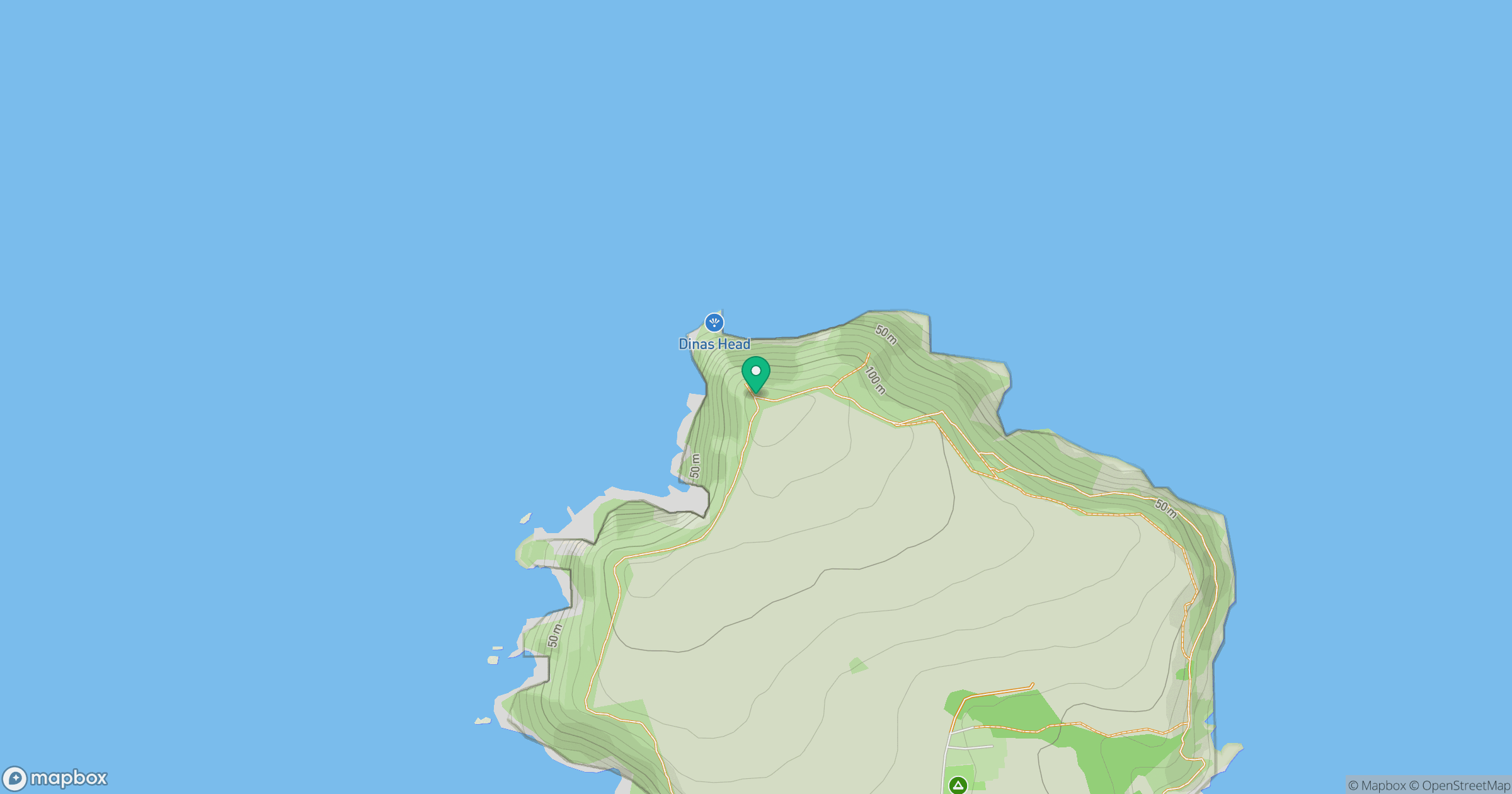 Pen y Fan location map