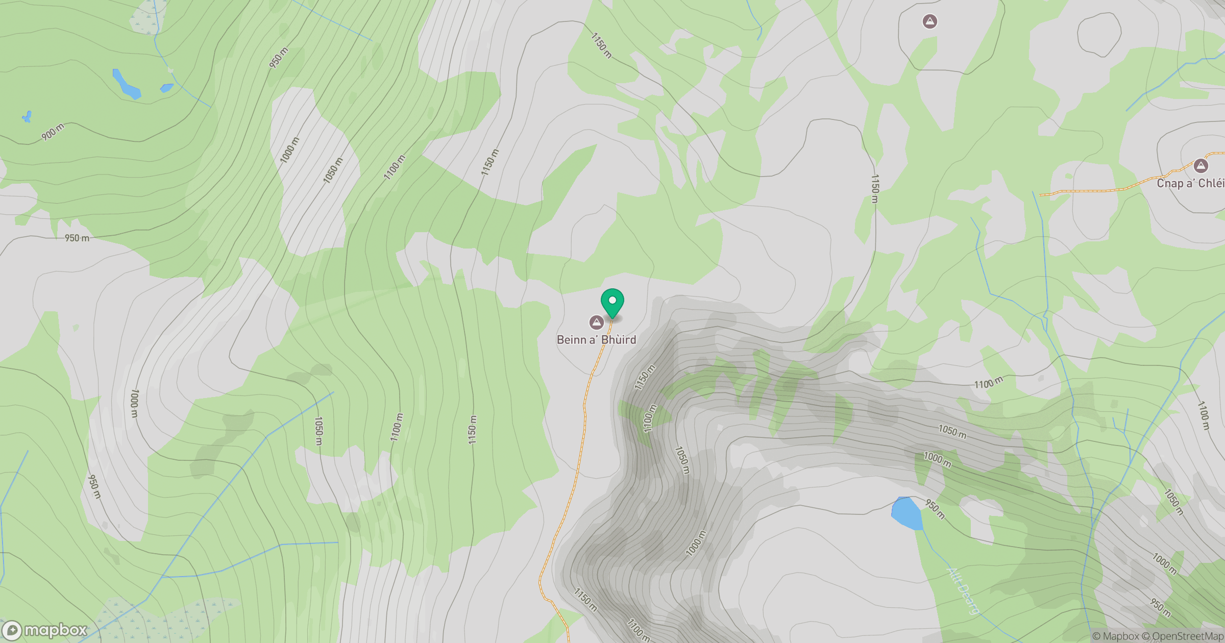 Beinn a' Bhuird [Beinn a' Bhuird North Top] location map