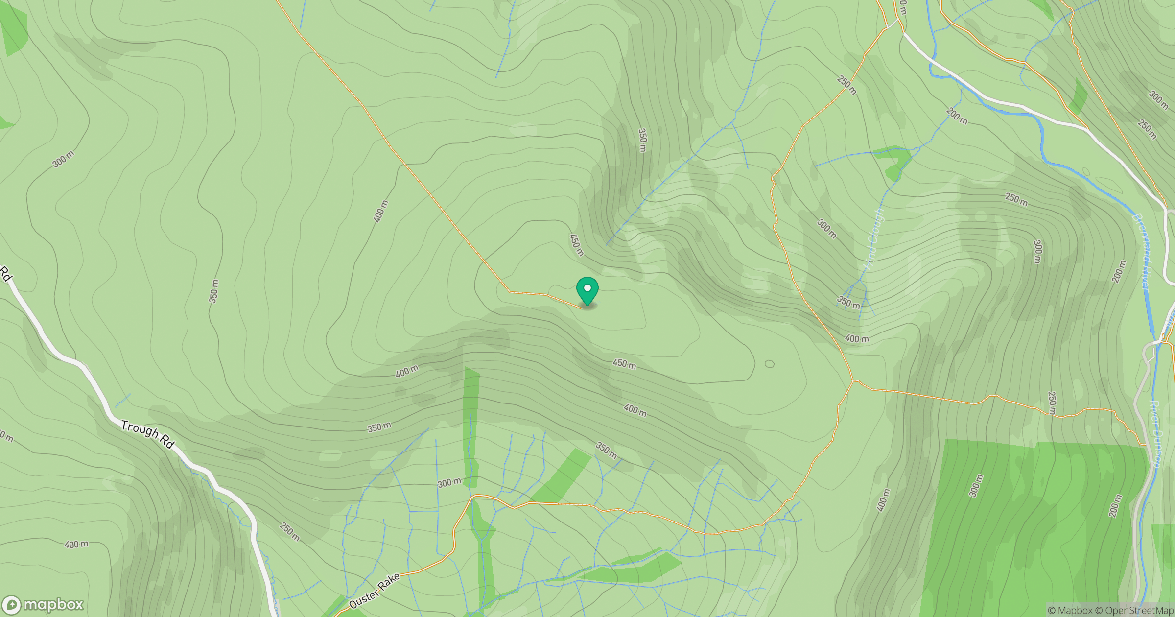 Whins Brow location map