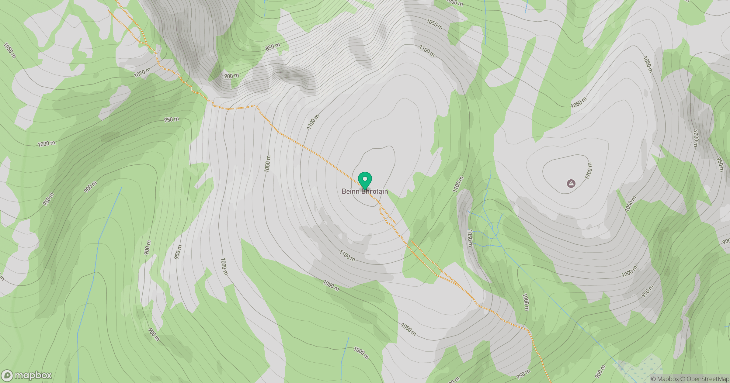 Beinn Bhrotain location map