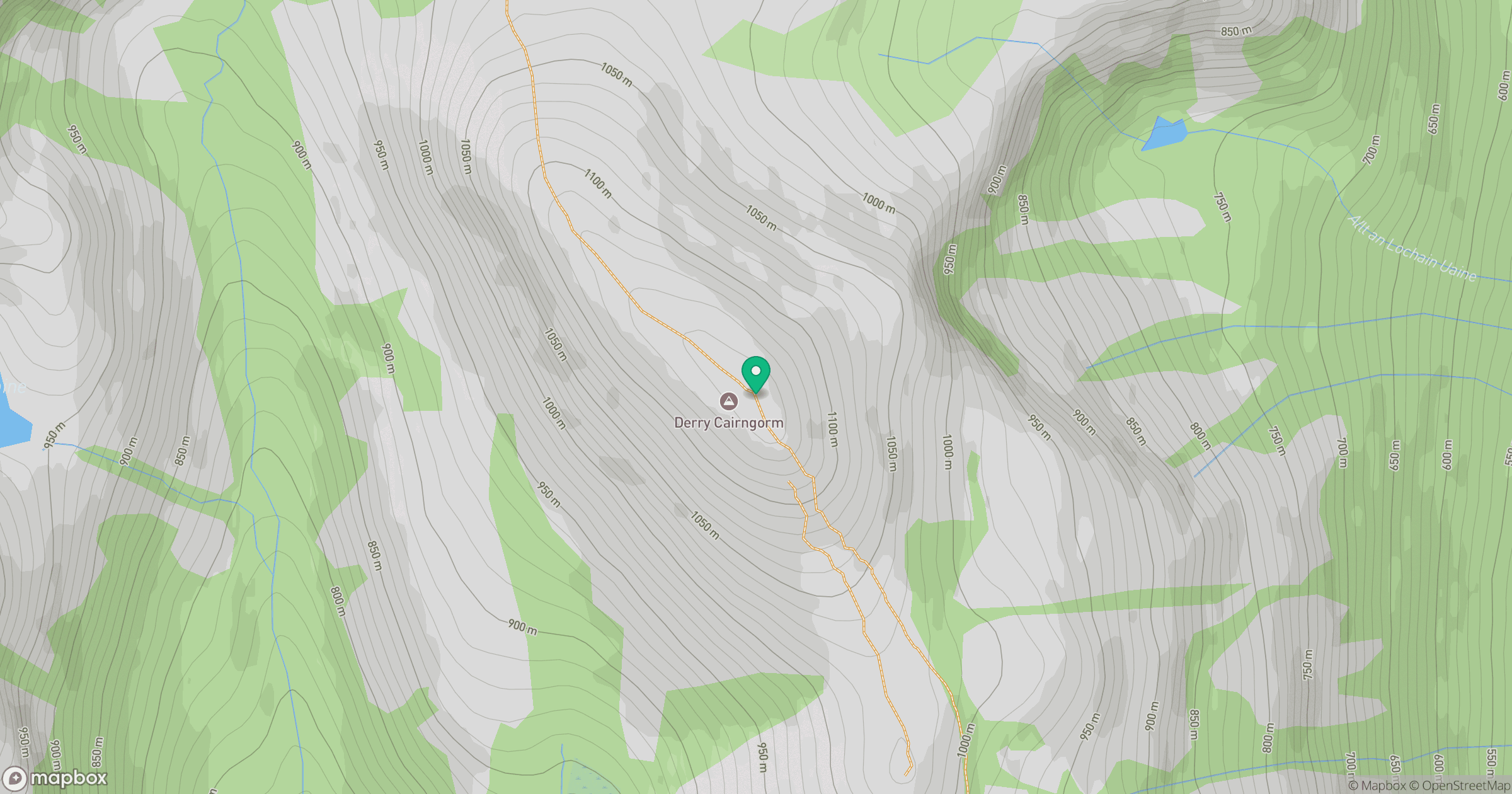 Derry Cairngorm location map