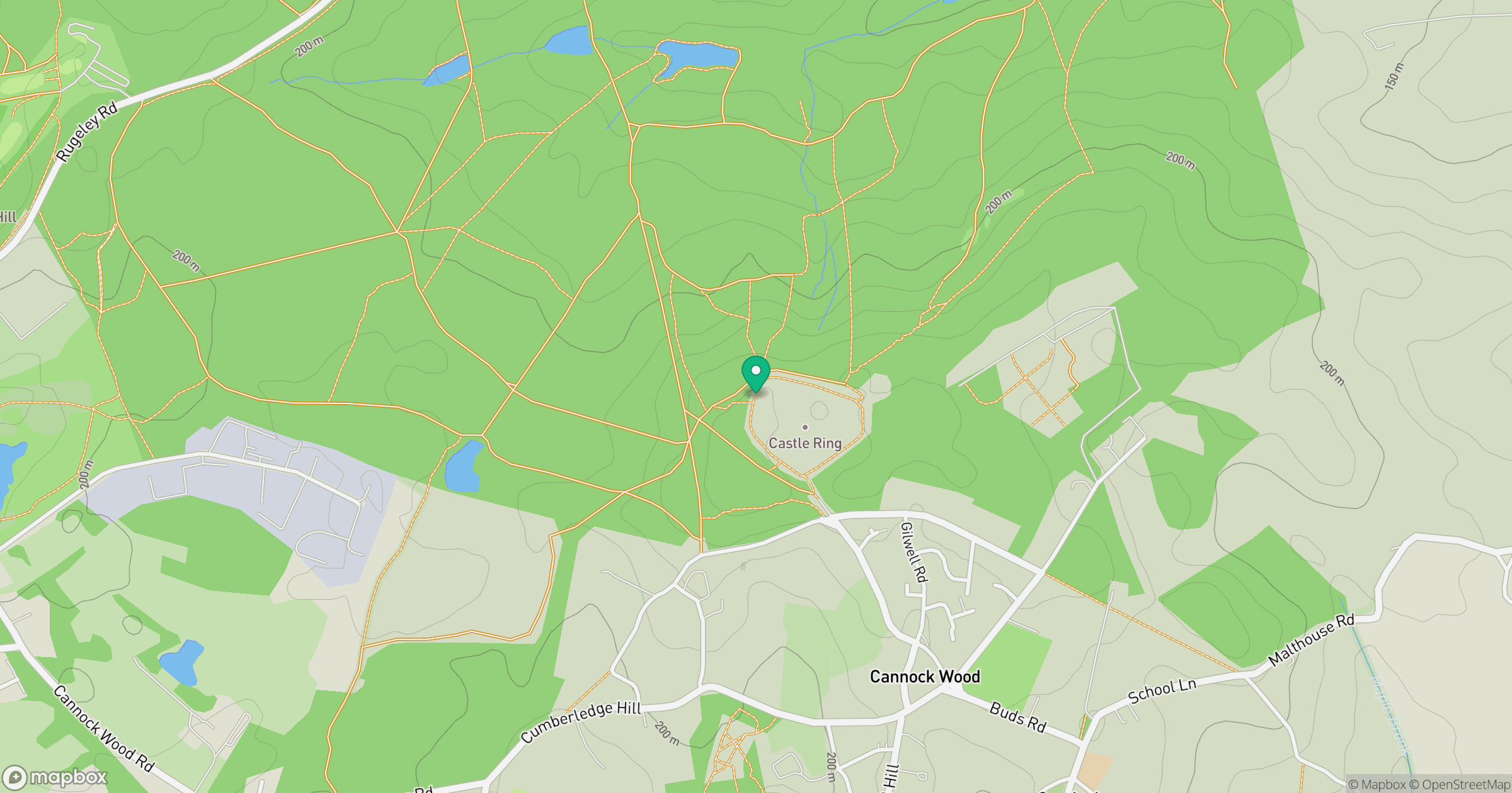 Castle Ring location map