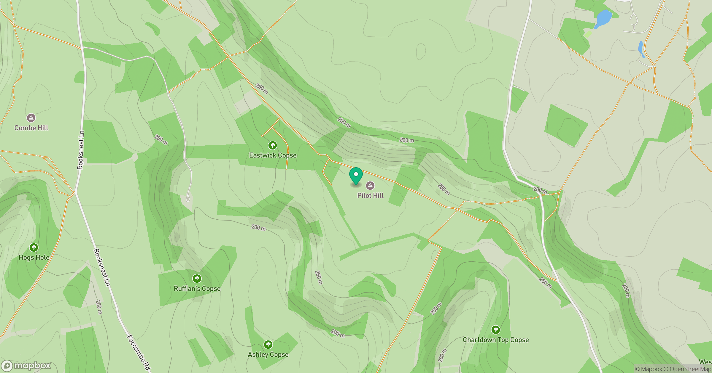 Pilot Hill location map