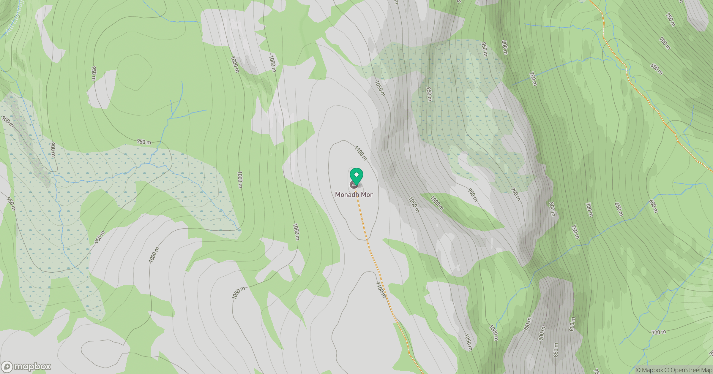 Monadh Mor location map
