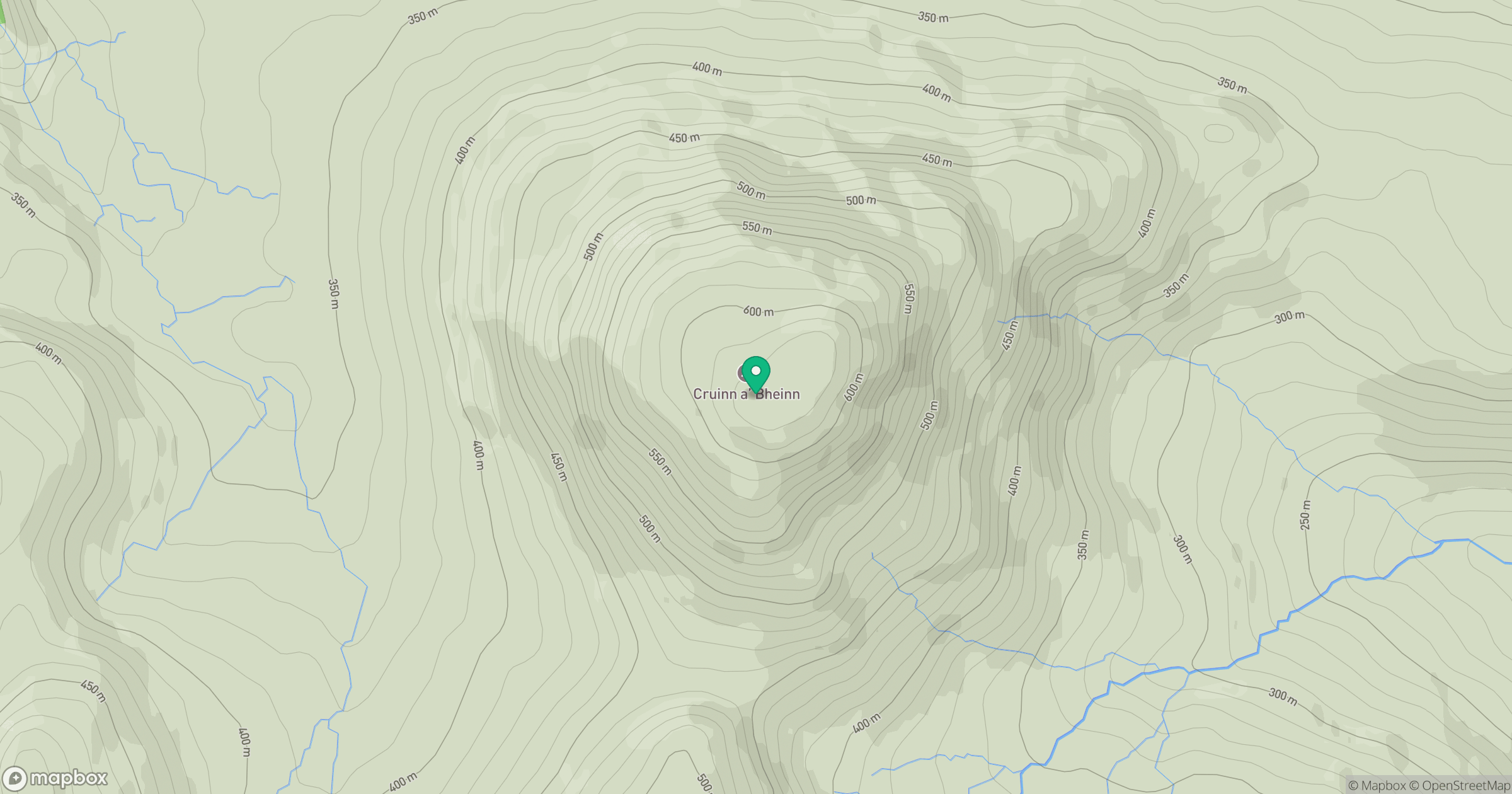 Cruinn a' Bheinn location map